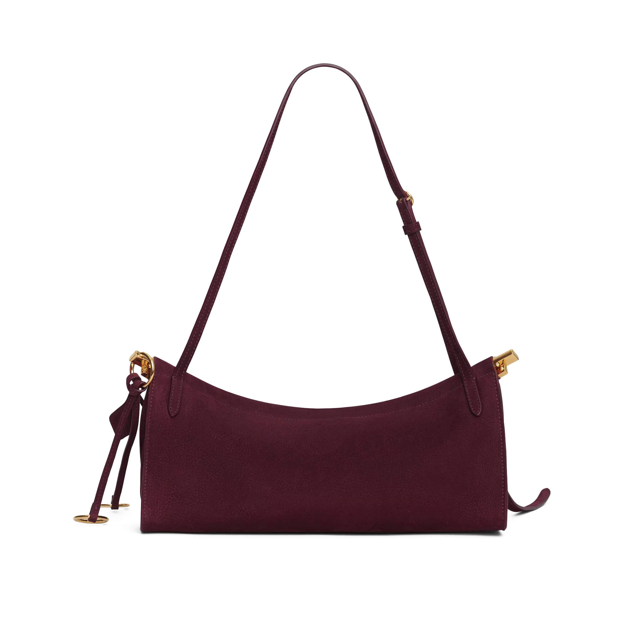 Alaïa Le Click East West Medium Bag In Nubuck