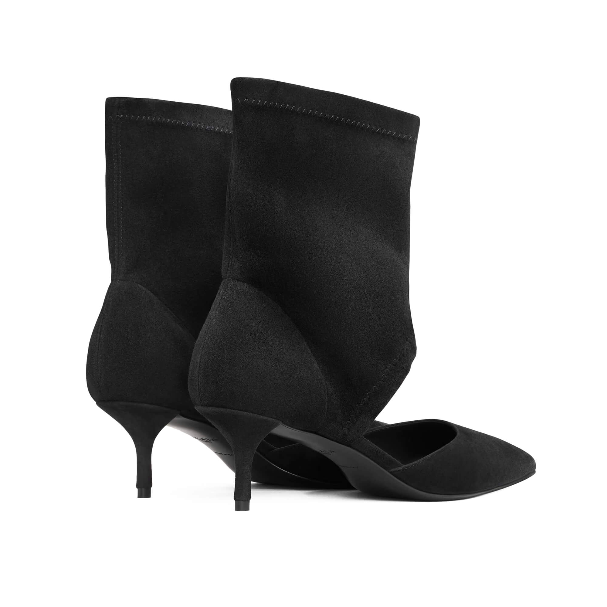 Alaïa Low Boots In Stretch Suede