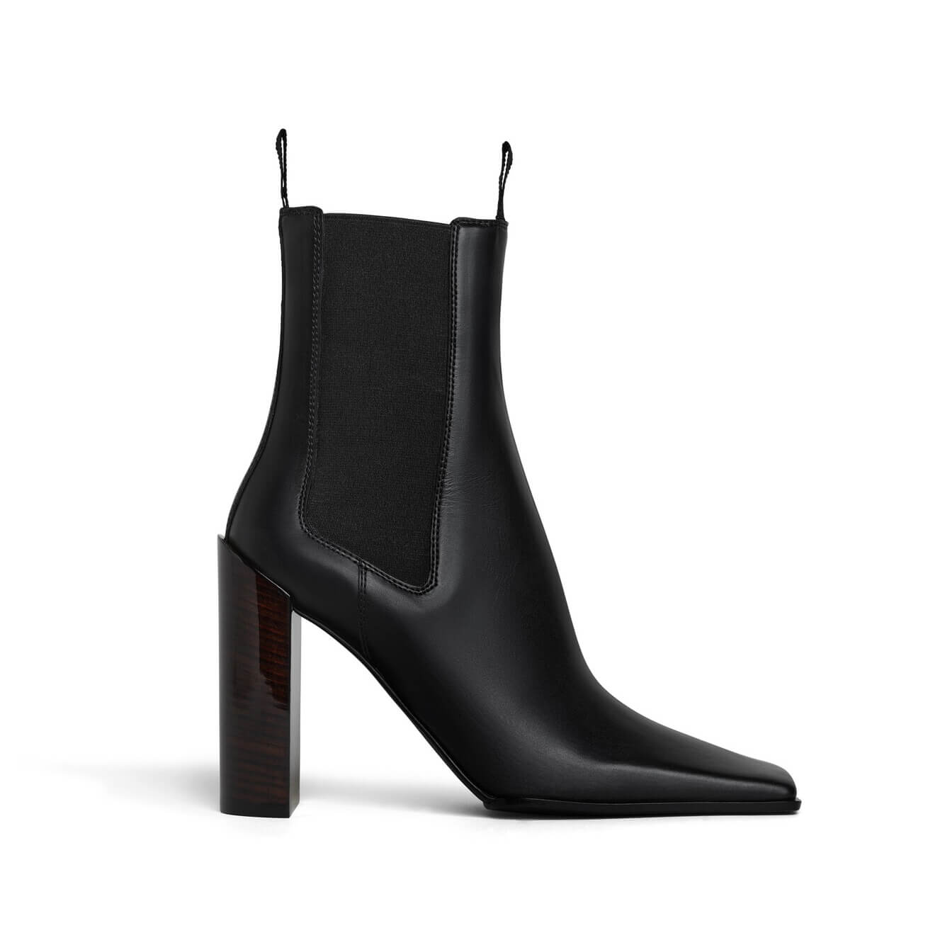 Alaïa Square Chelsea Boots In Leather