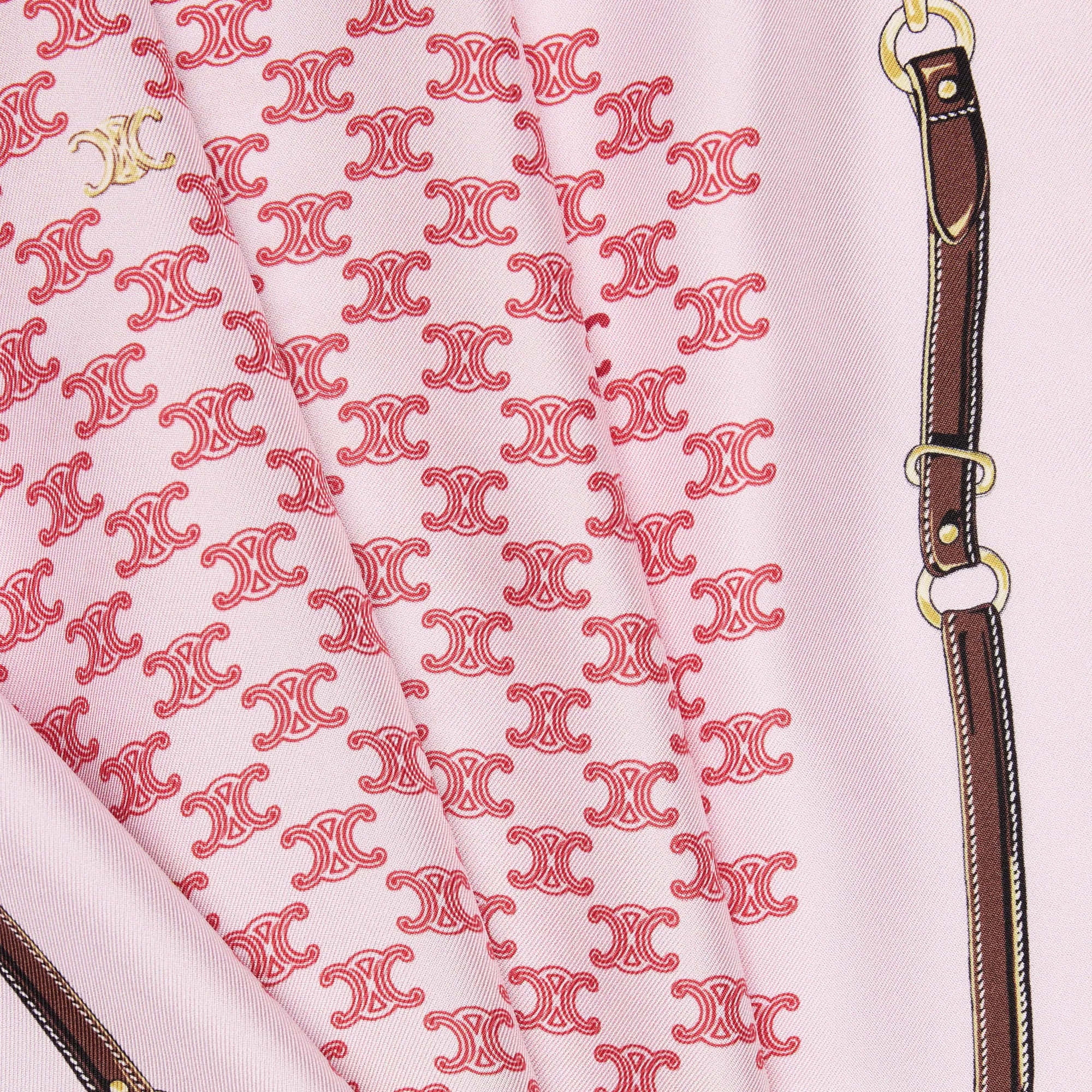 Celine Bandana In Heritage Silk Twill