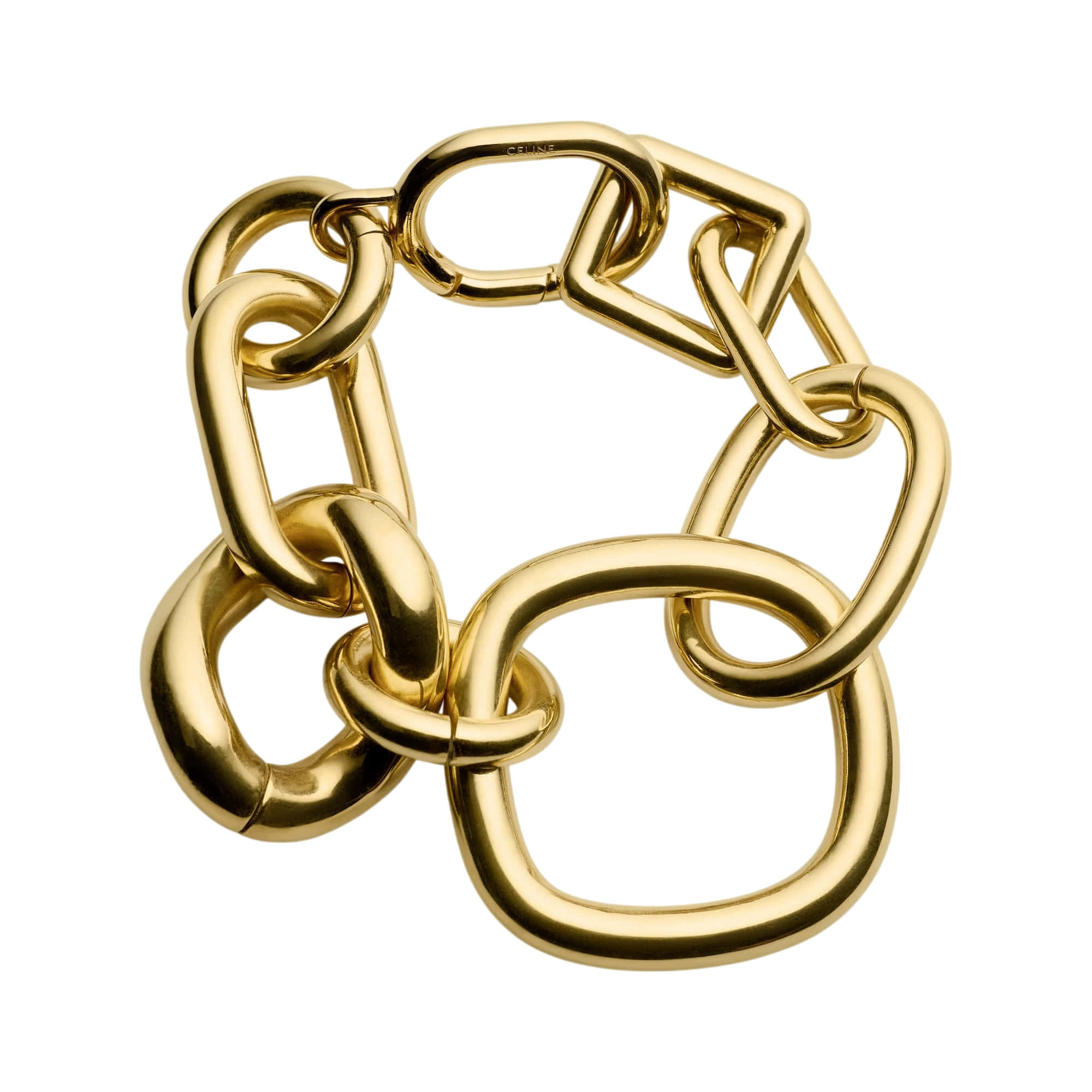 Celine Charms Modern Chunky Gourmette Bracelet