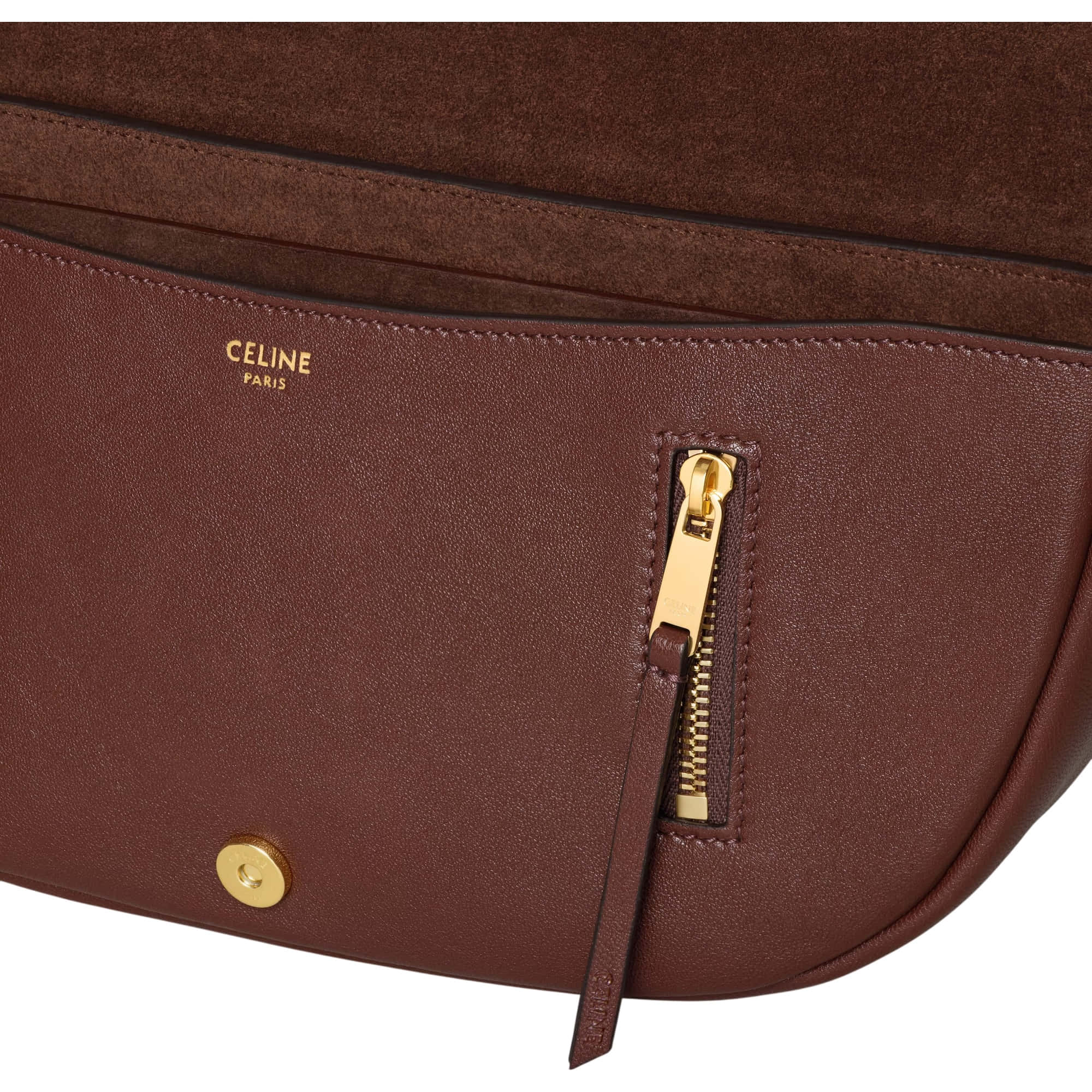 Celine Little Halfmoon Soft Triomphe Bag
