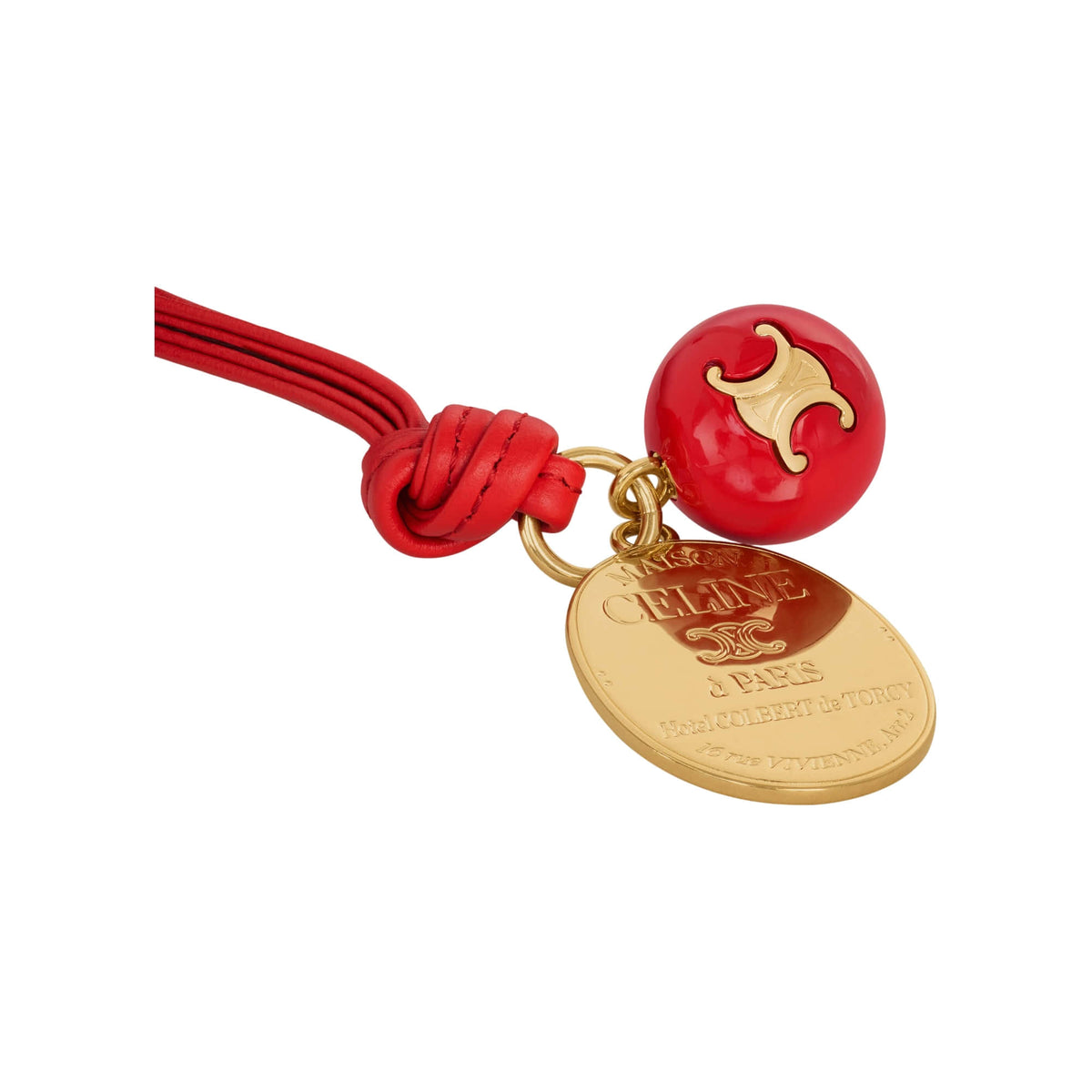 Celine Maison Celine Medallion Charm