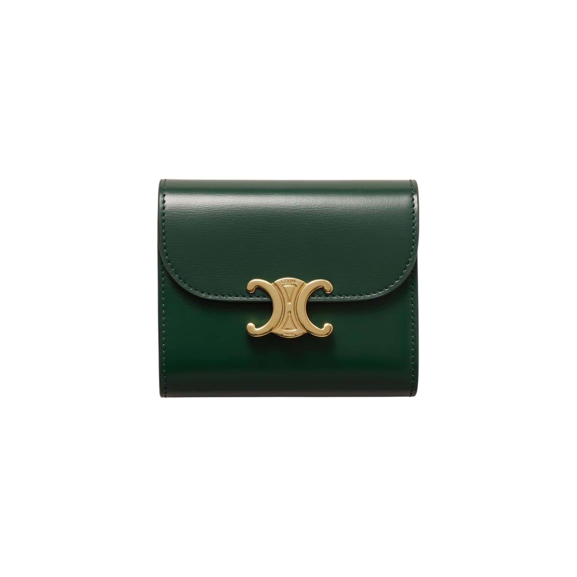 Celine Small Flap Wallet Triomphe