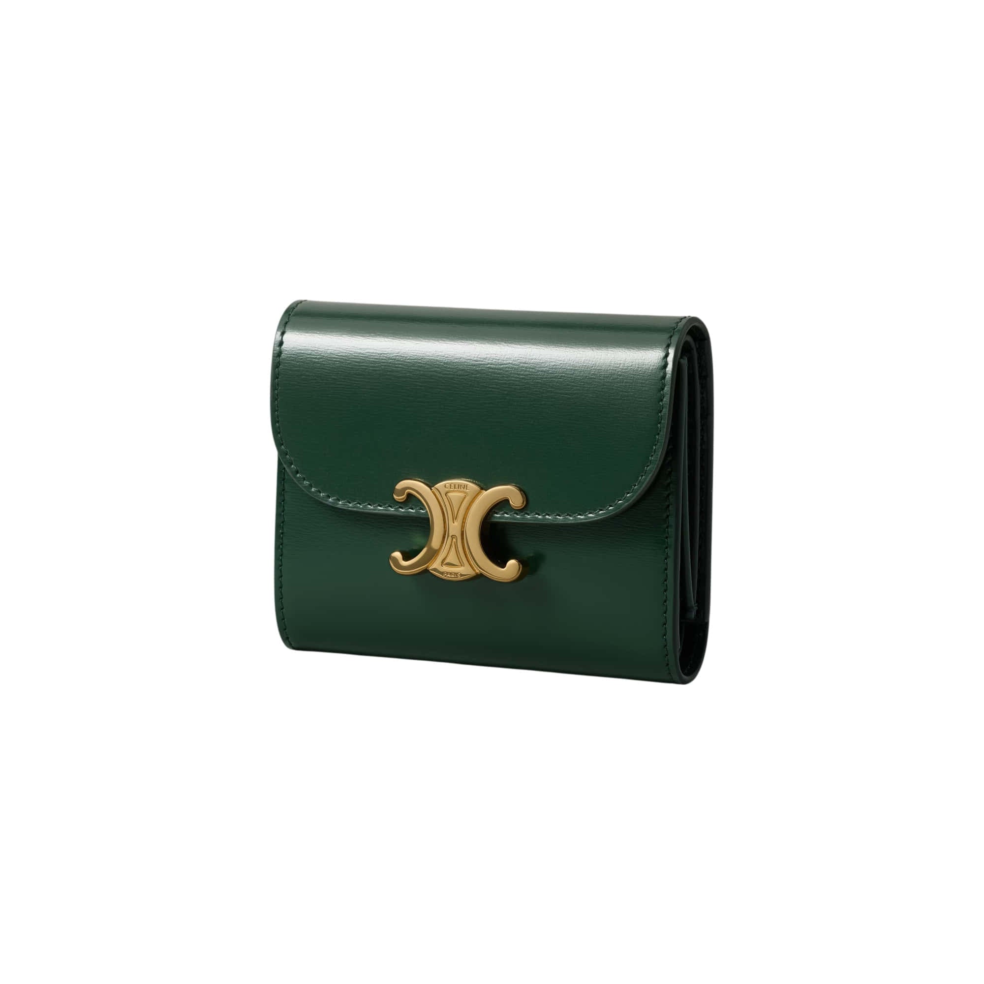 Celine Small Flap Wallet Triomphe