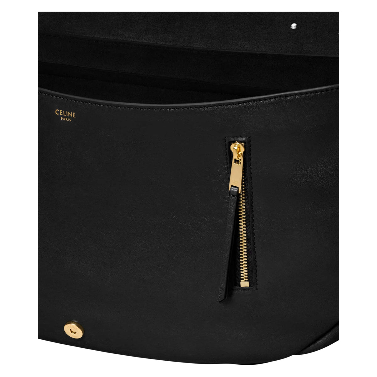 Celine Medium Soft Triomphe Halfmoon Bag