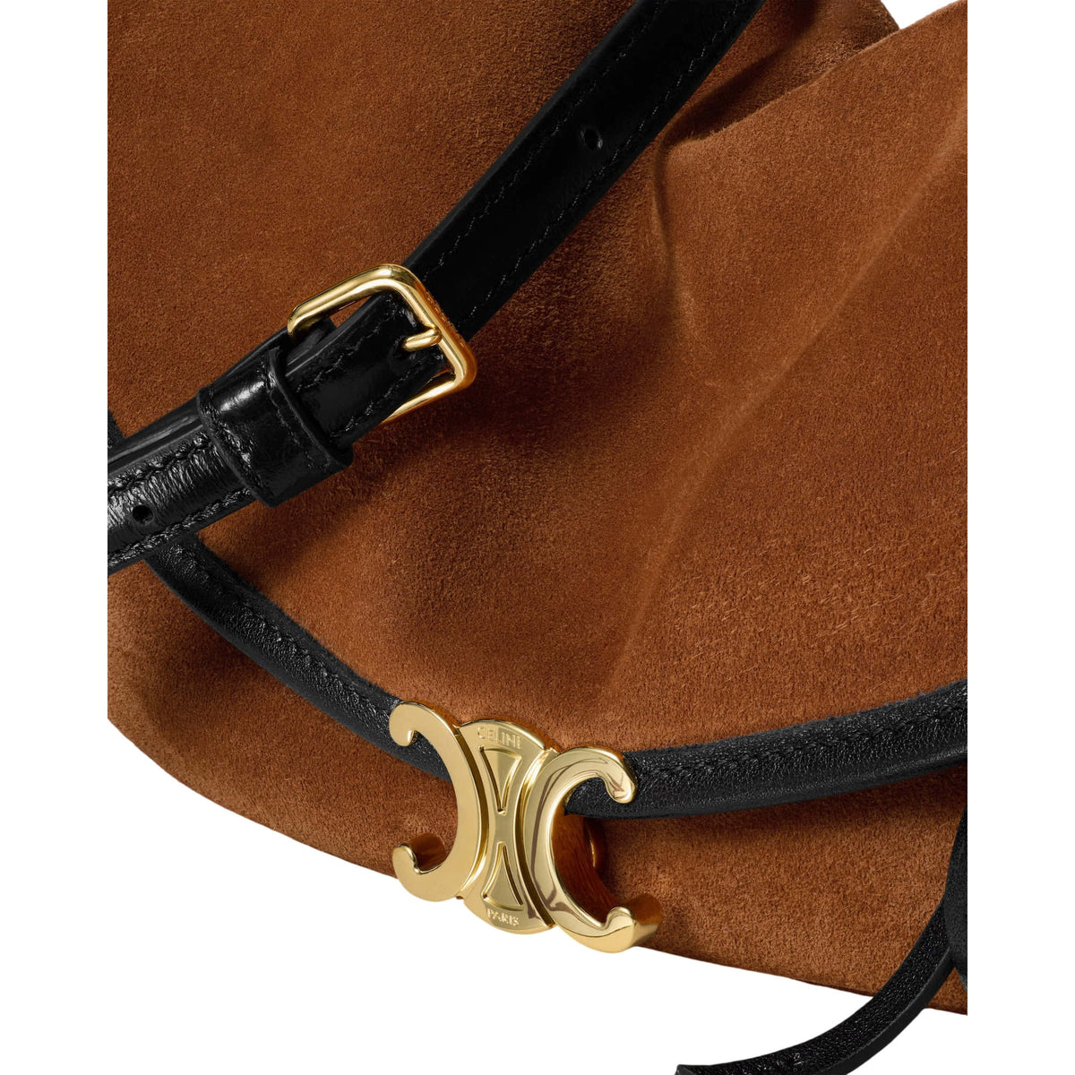 Celine Soft Triomphe Little Halfmoon Bag