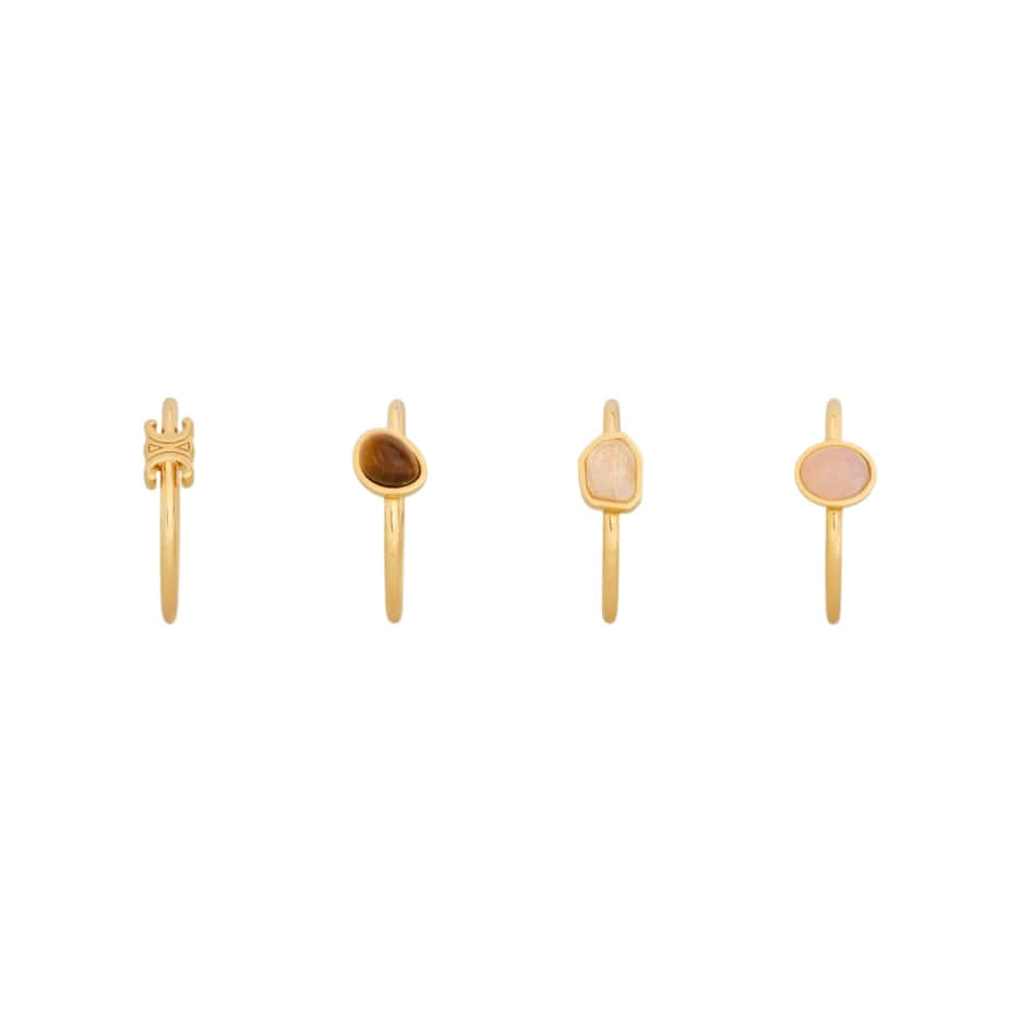 Celine Triomphe Indie Rings Set