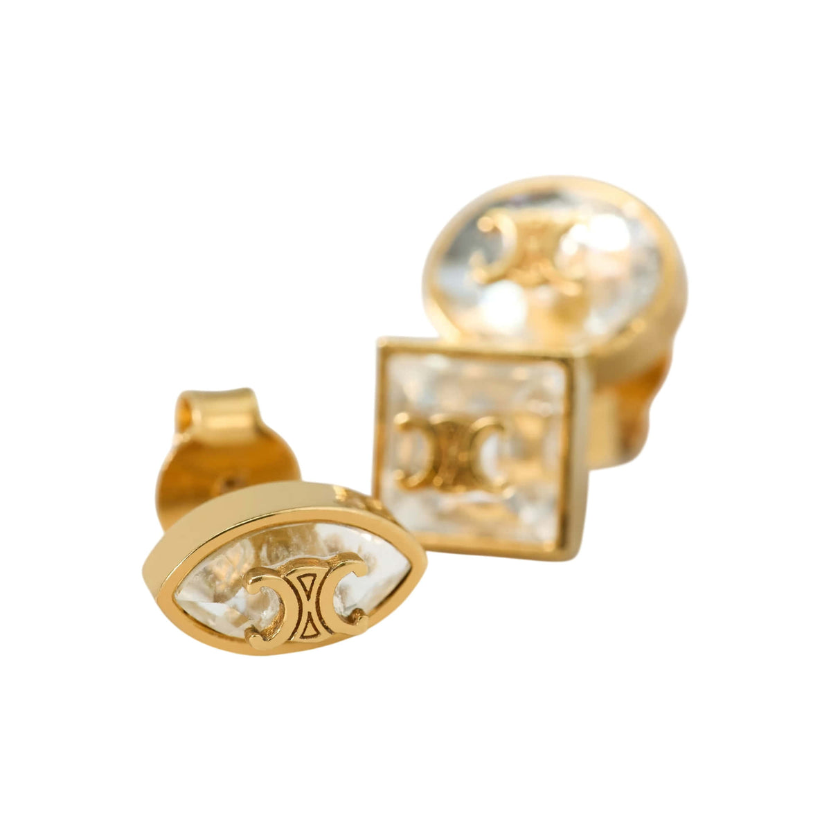 Celine Triomphe Studs