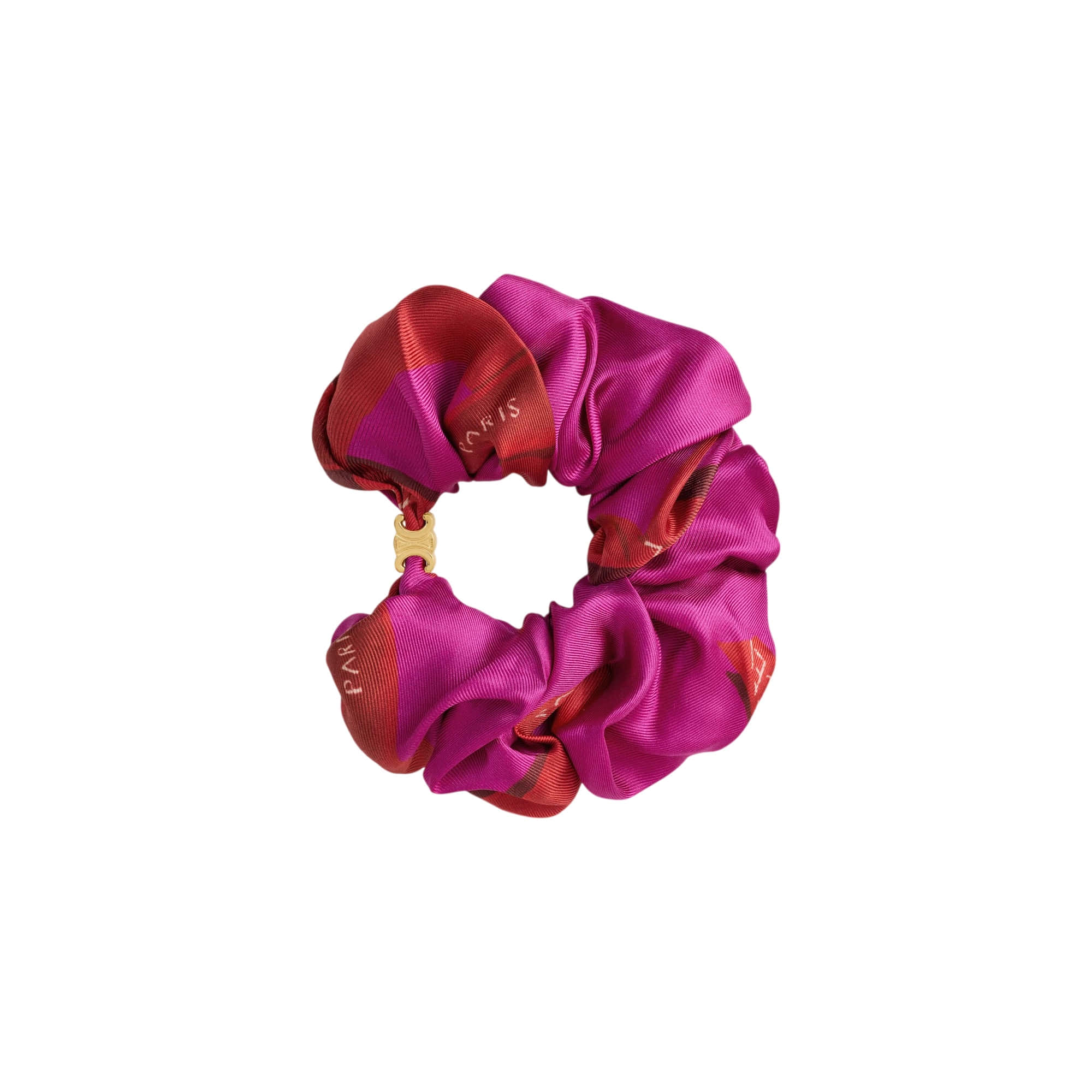 Celine Weaved Ribbons Scrunchy
