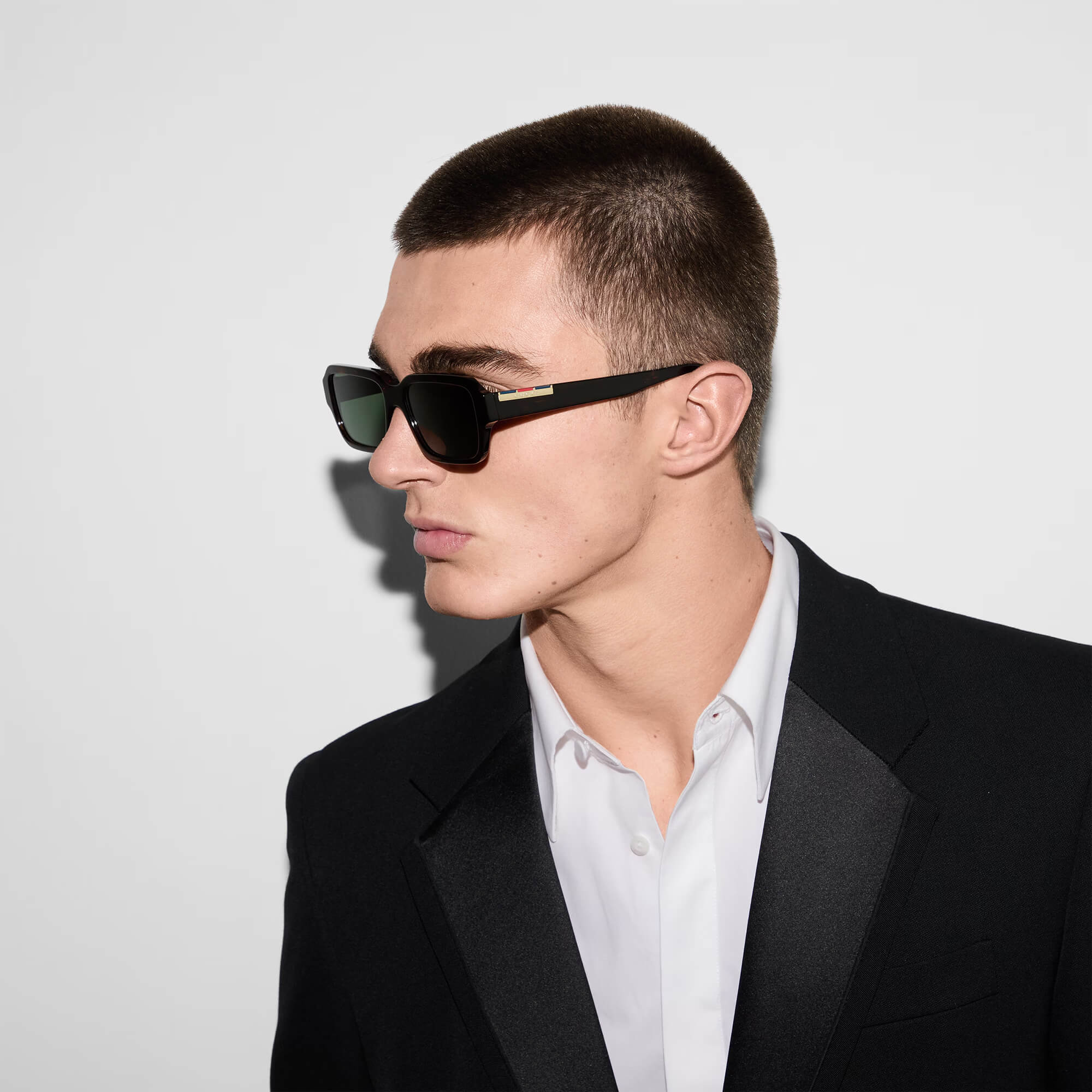 Gucci Rectangular Frame Sunglasses