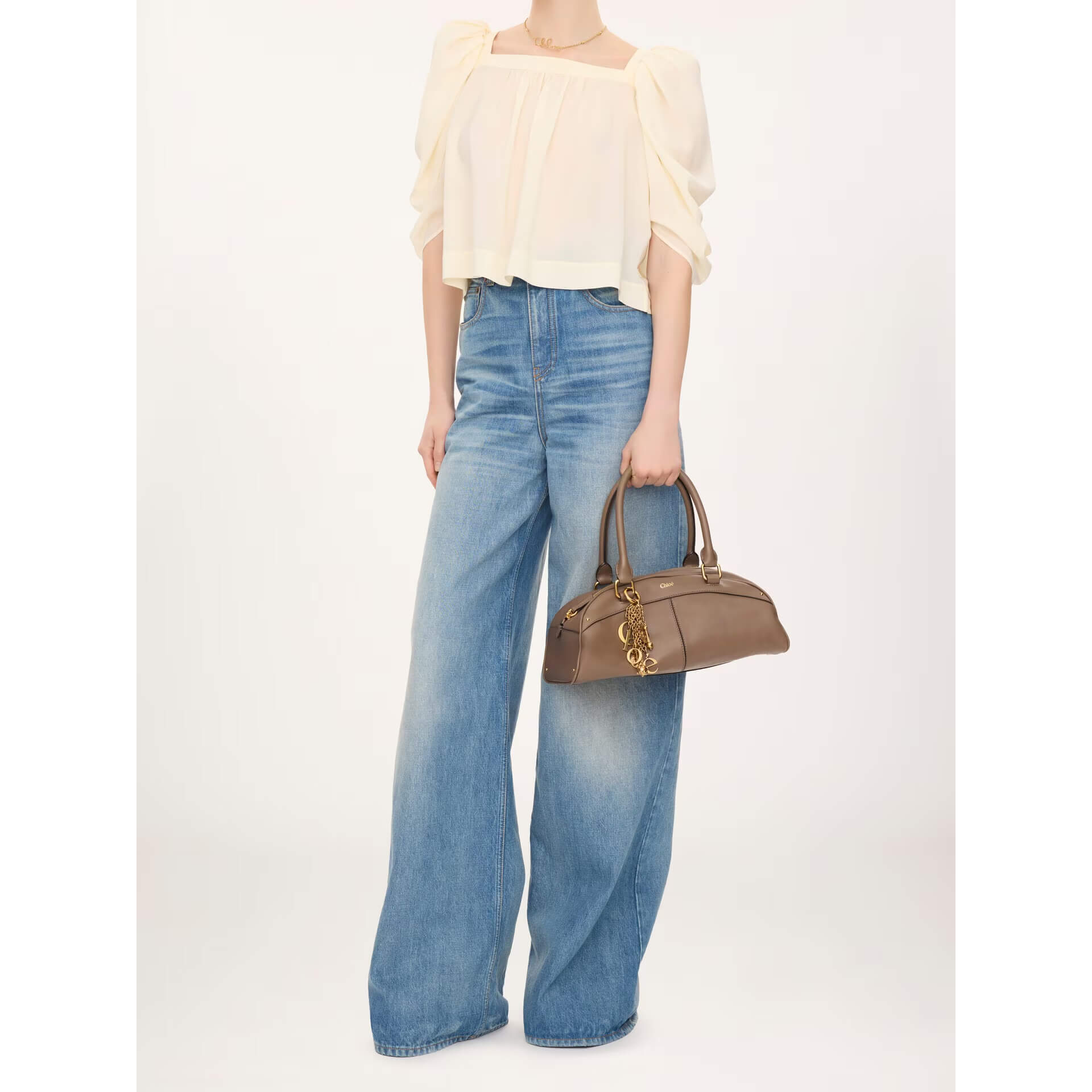 Chloé Bowling Bag In Soft Leather