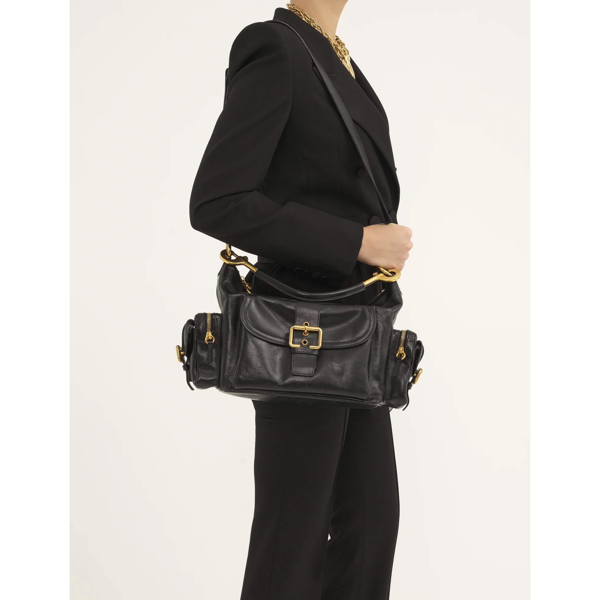 Chloé Camera Bag In Shiny Leather