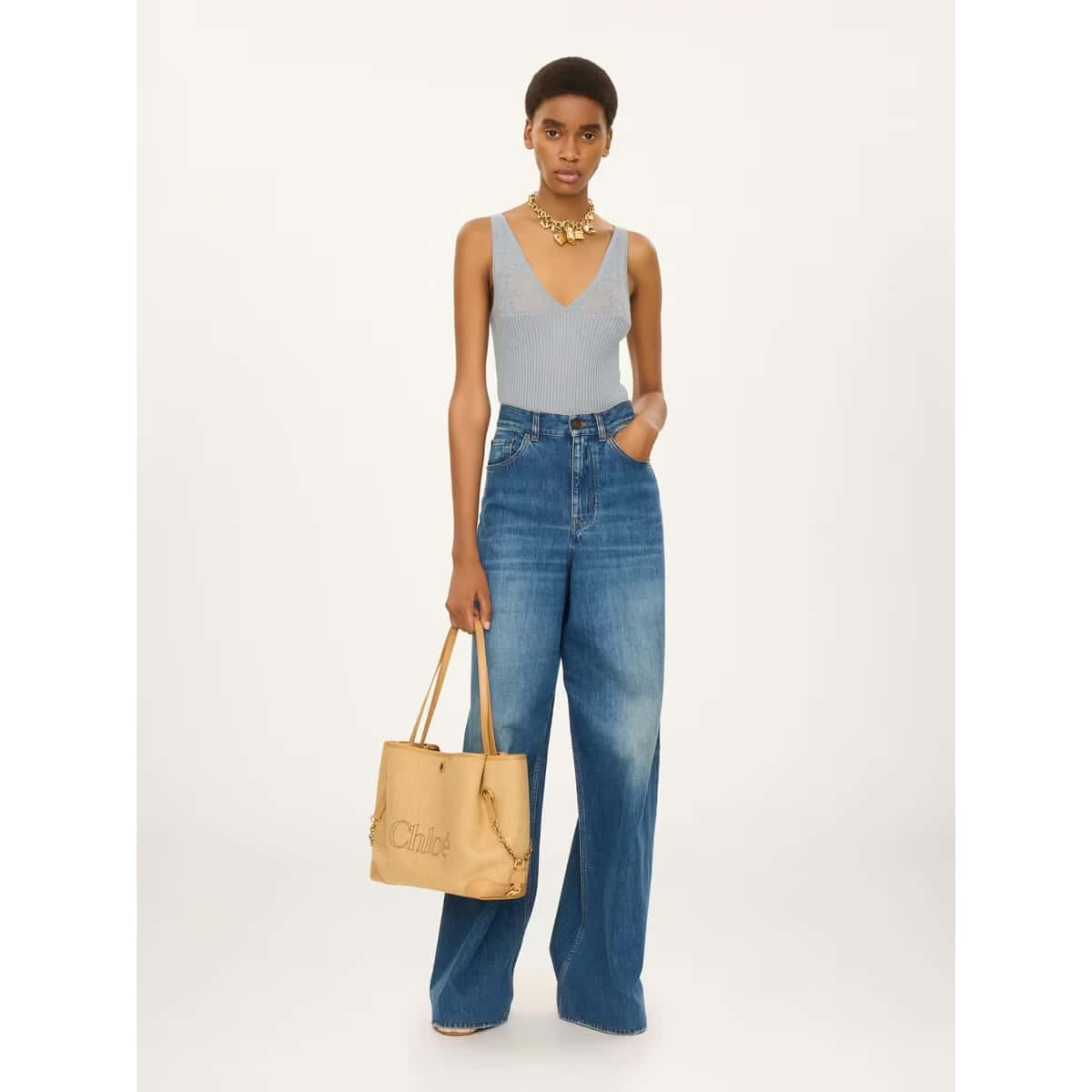 Chloe Clover Double Carry Bag