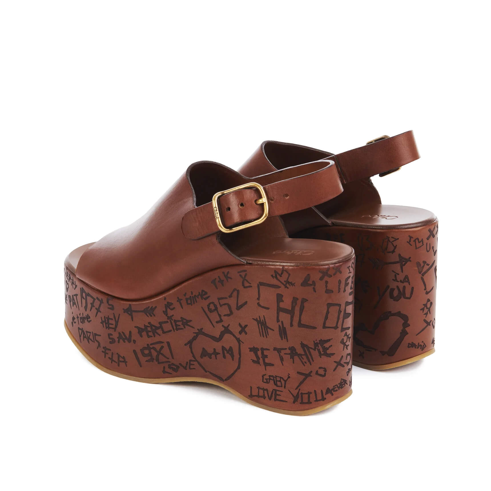 Chloé Maxime Wedge Sandal