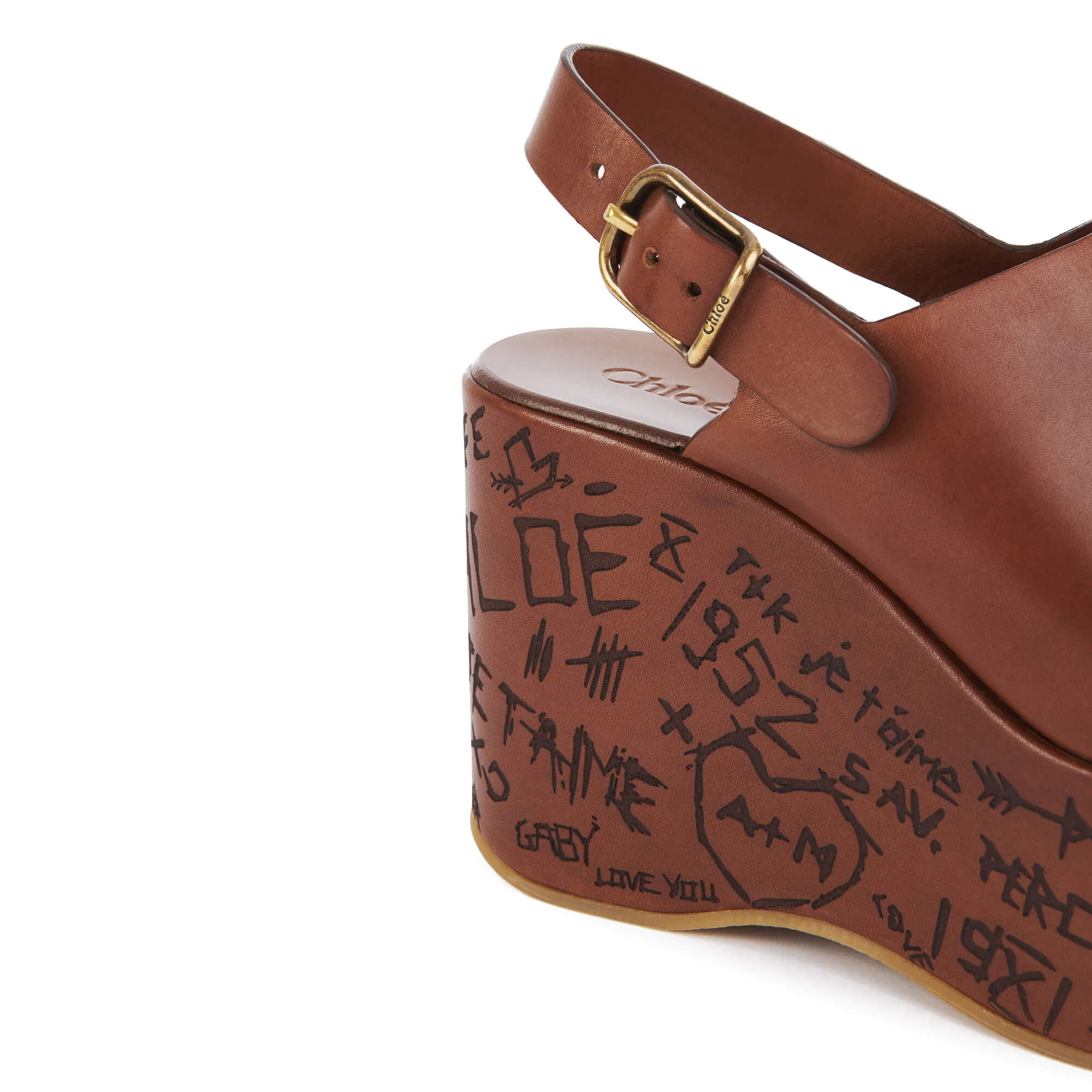Chloé Maxime Wedge Sandal