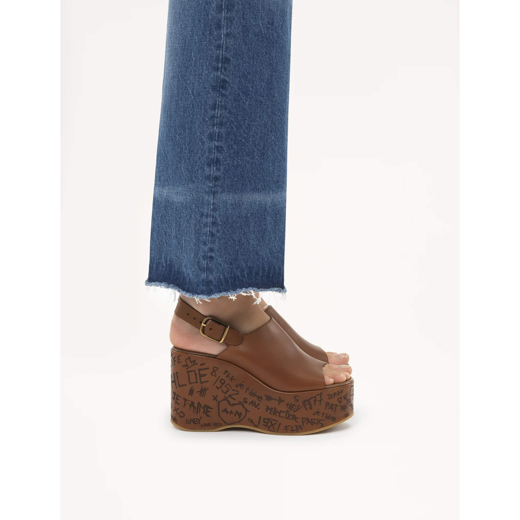 Chloé Maxime Wedge Sandal