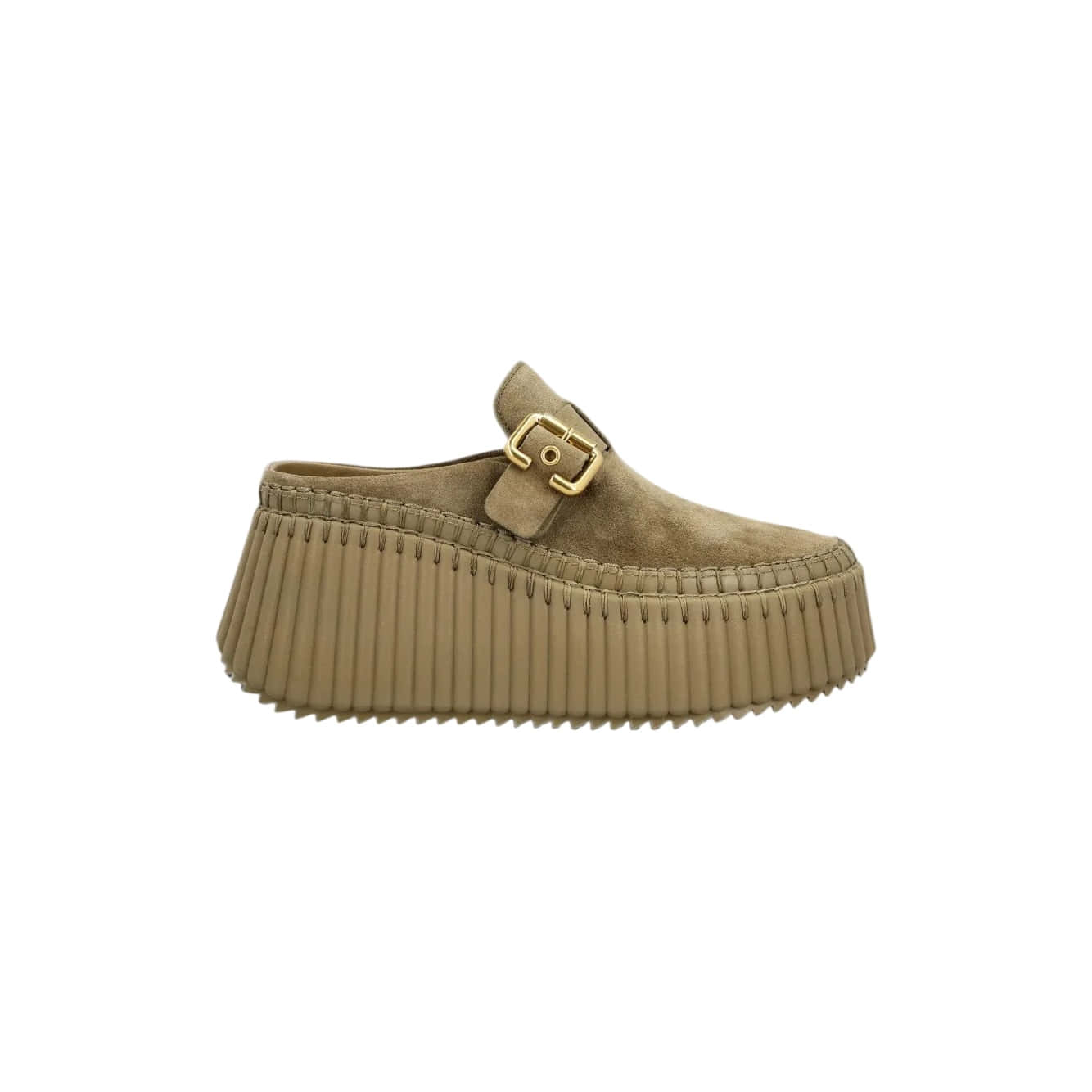 Chloé Nama Wedge Mules