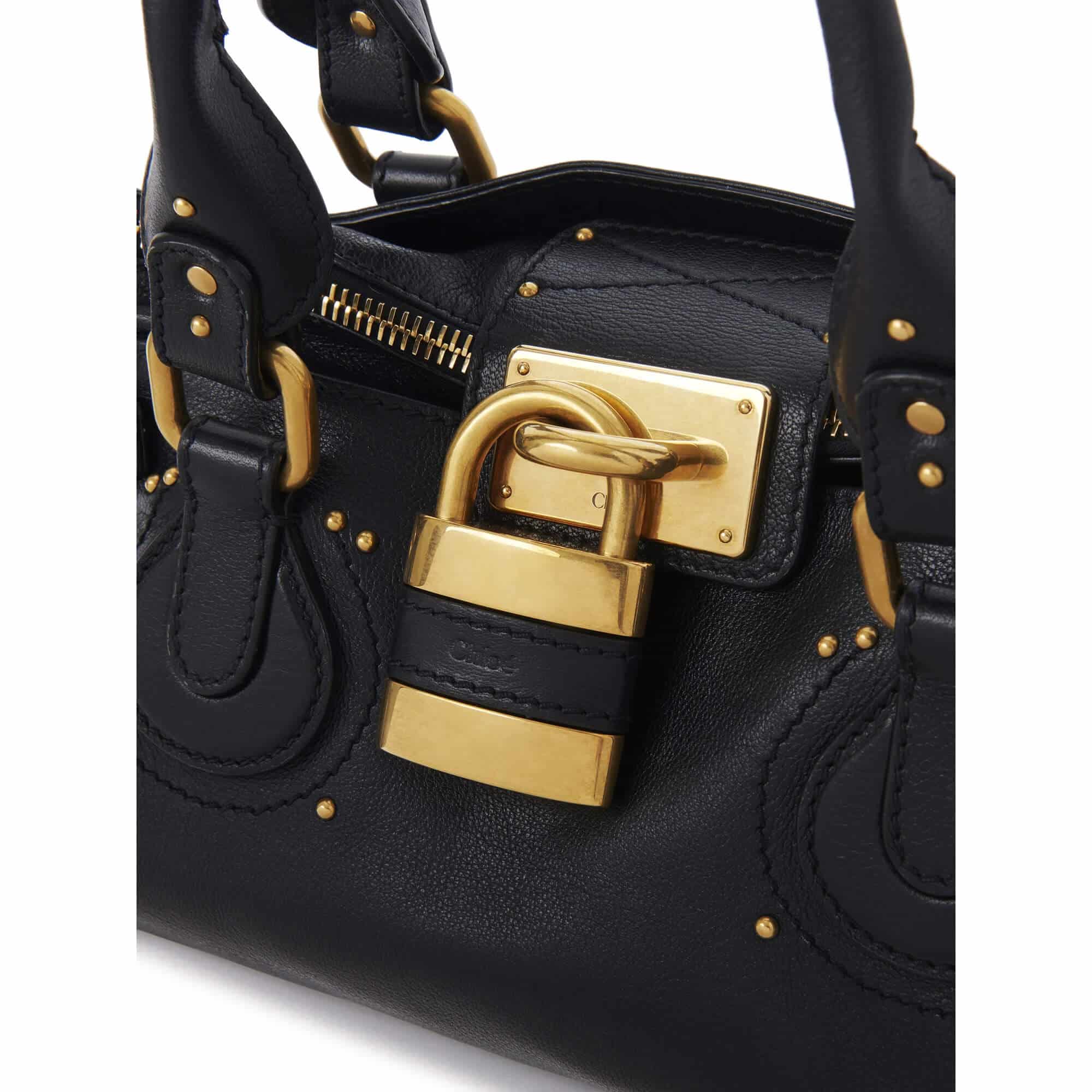 Chloé Paddington Bag In Grained Leather