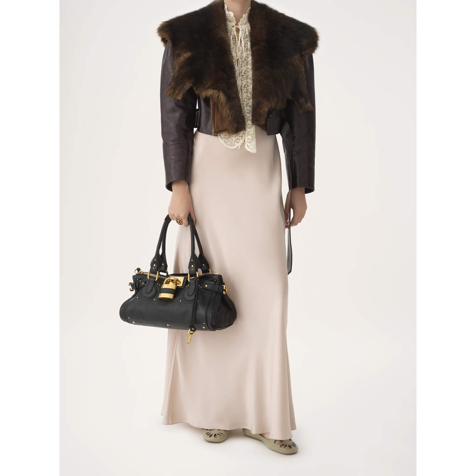 Chloé Paddington Bag In Grained Leather