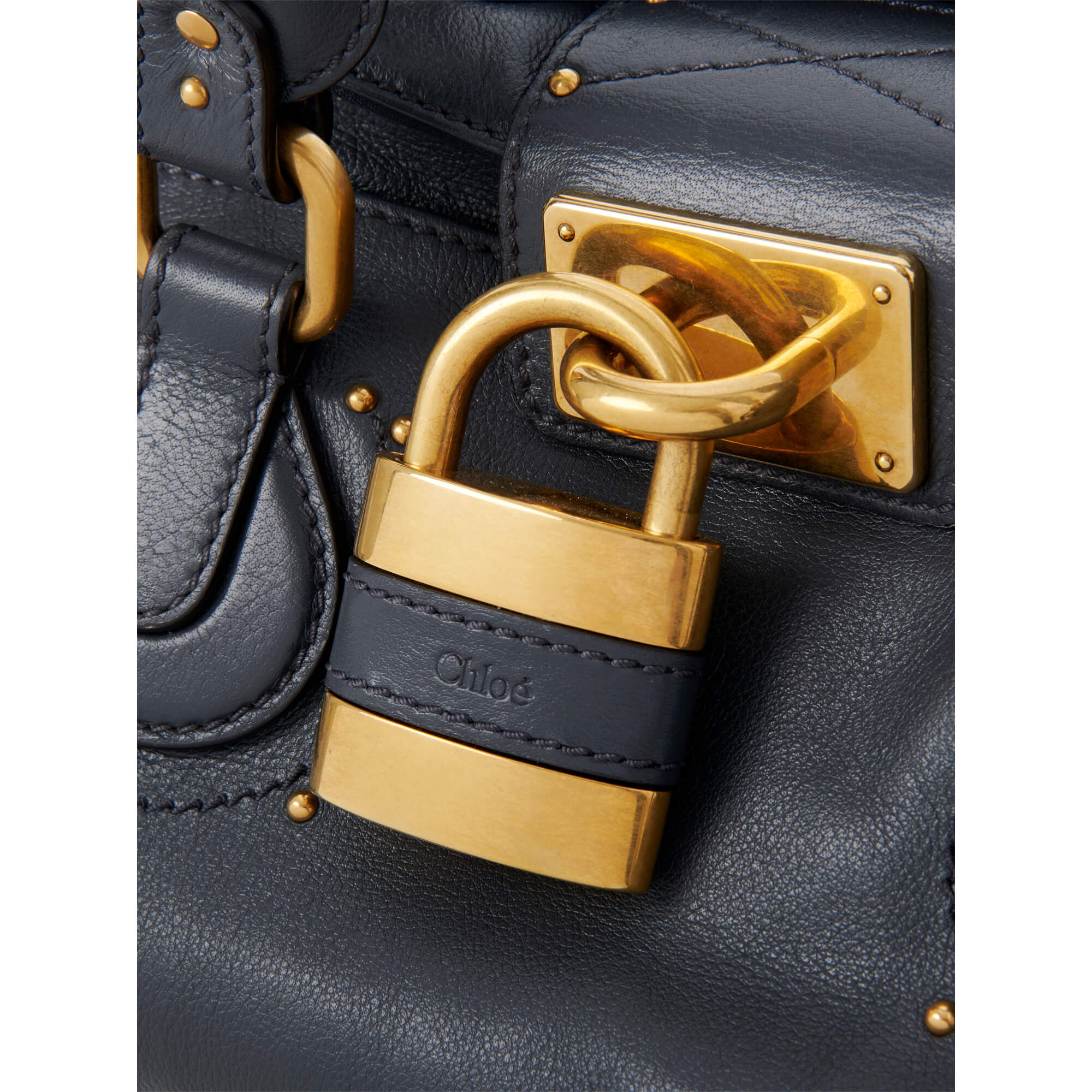 Chloé Paddington Bag In Grained Leather
