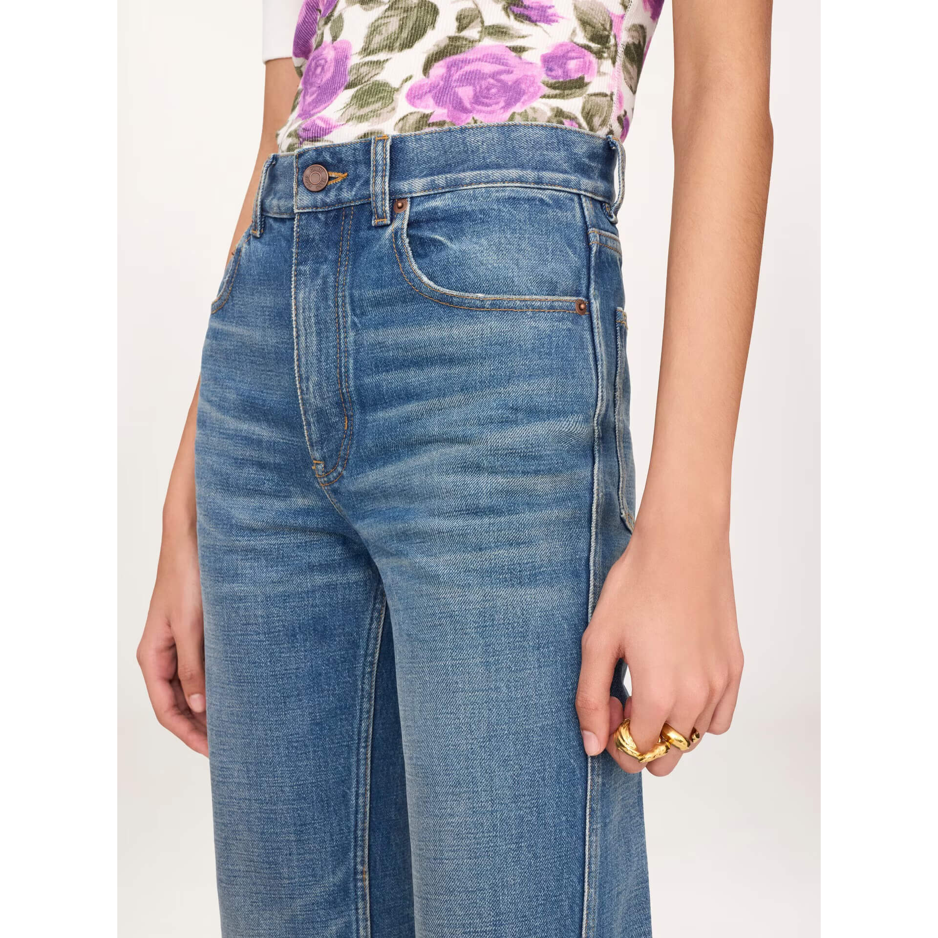 Chloé Straight Jeans In Denim