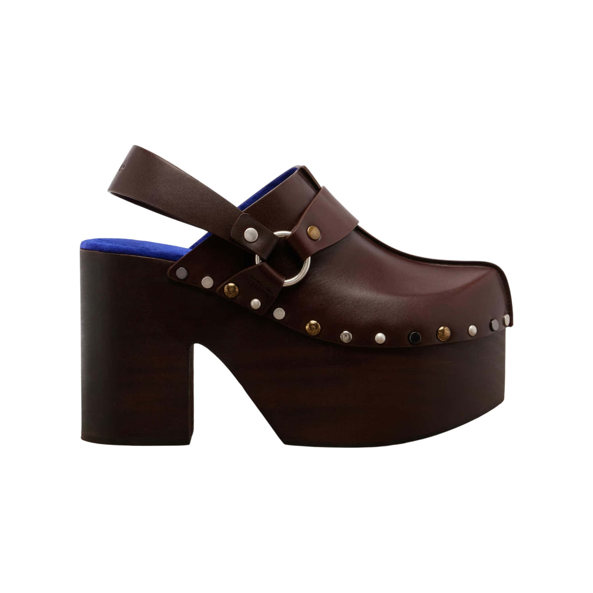 Chloé Talis Leather Platform Clogs
