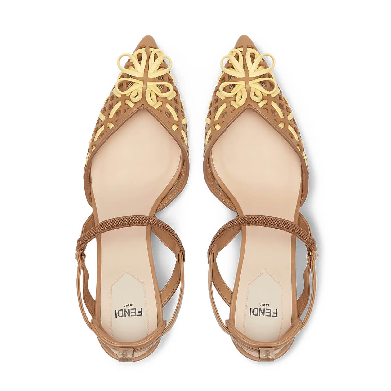 Fendi Colibrì Lite Medium-heeled Slingbacks