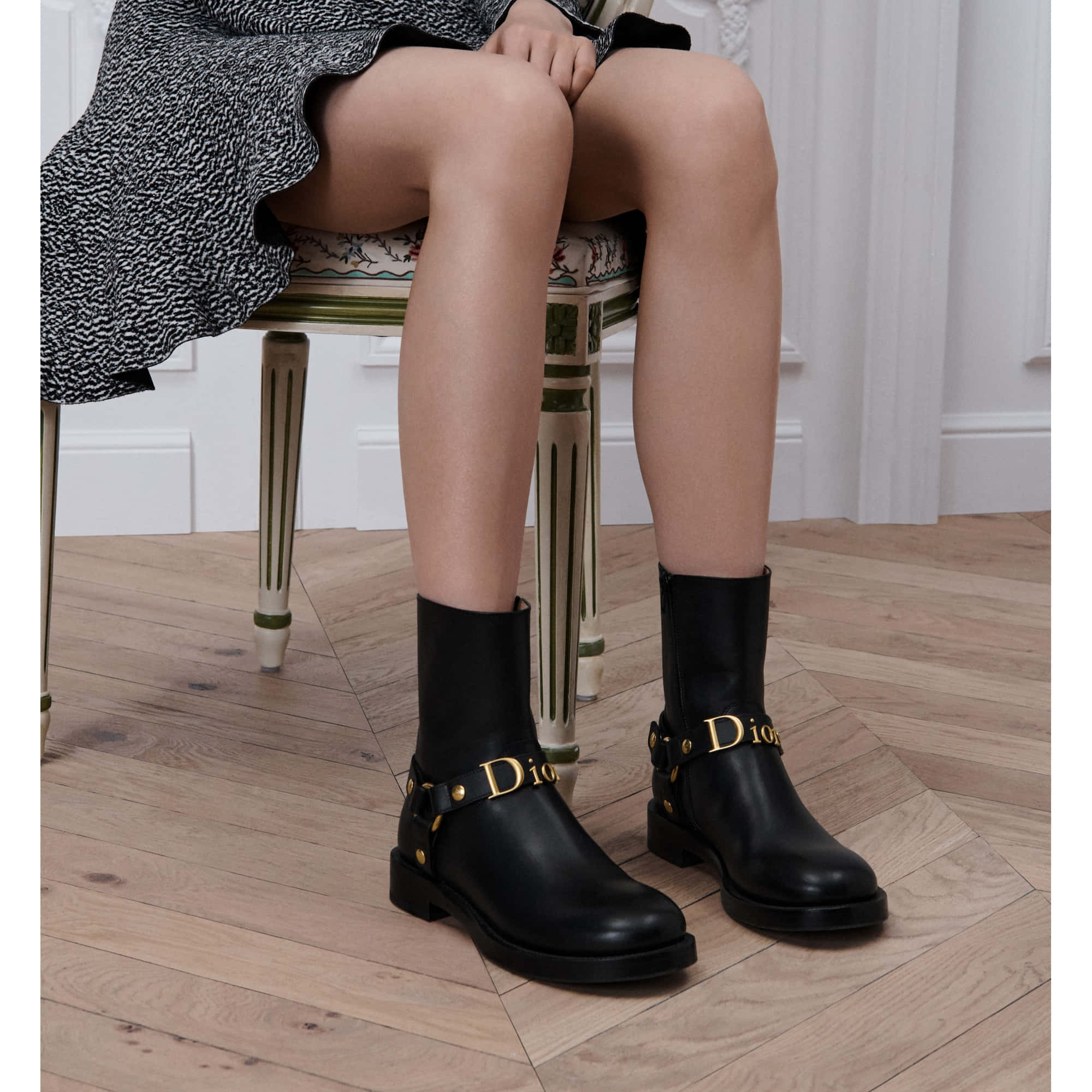Dior Bolt Ankle Boot