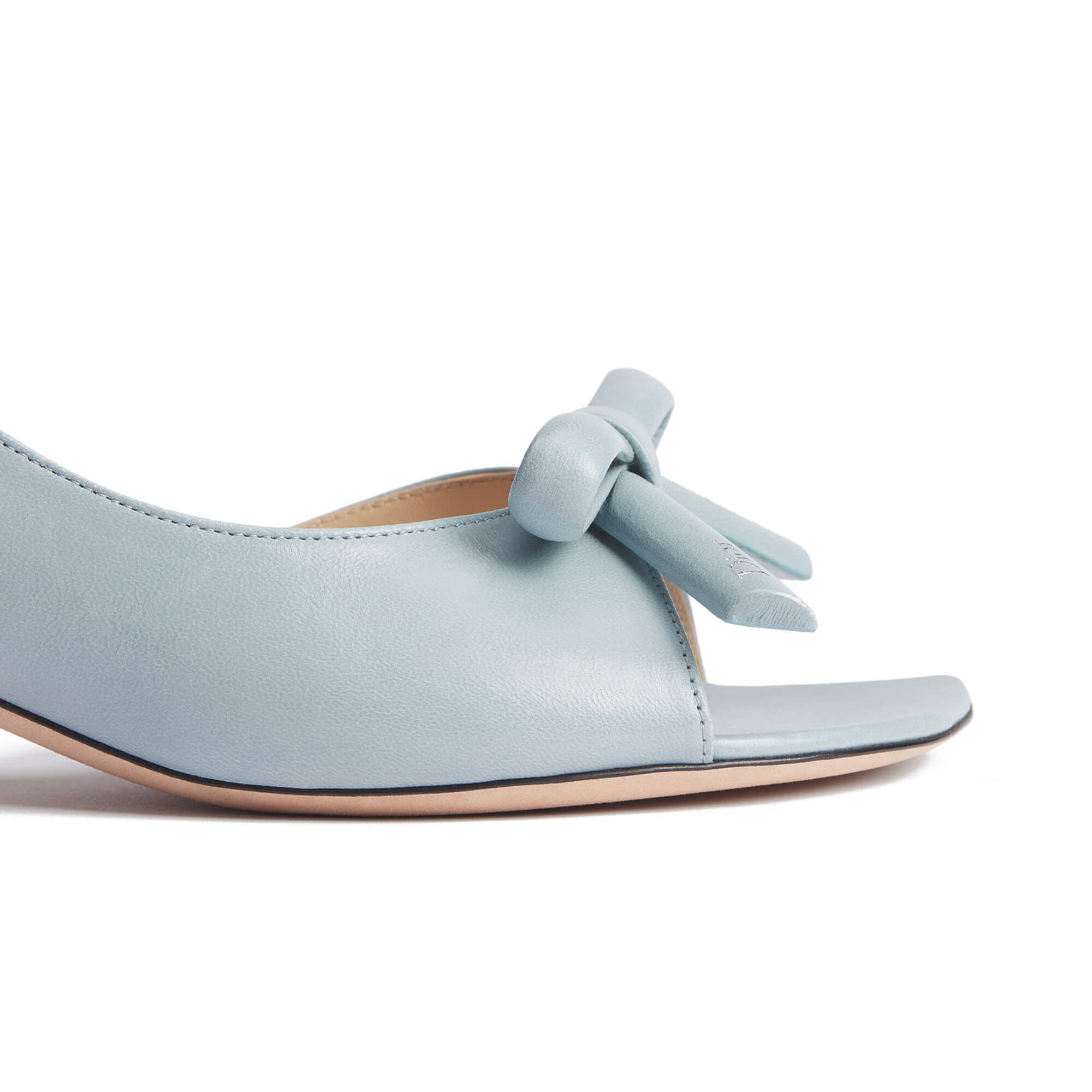 Dior Bow Heeled Slingback Sandal