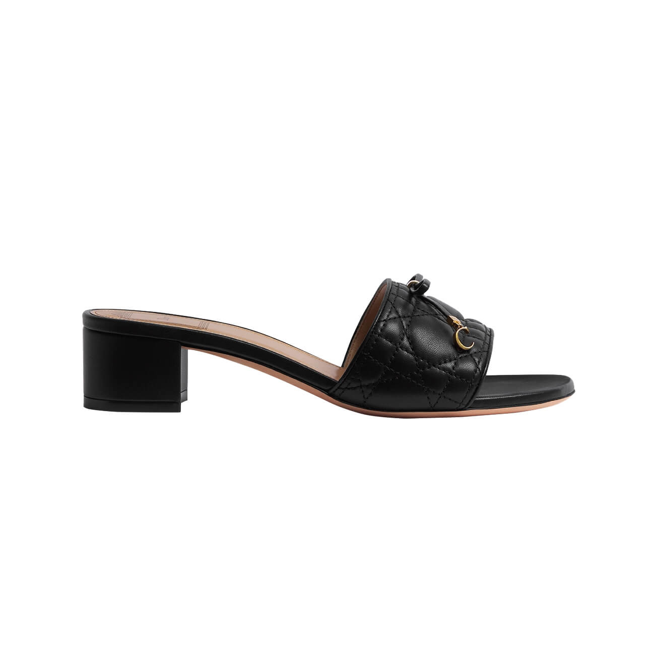 Dior Cannage Heeled Slide