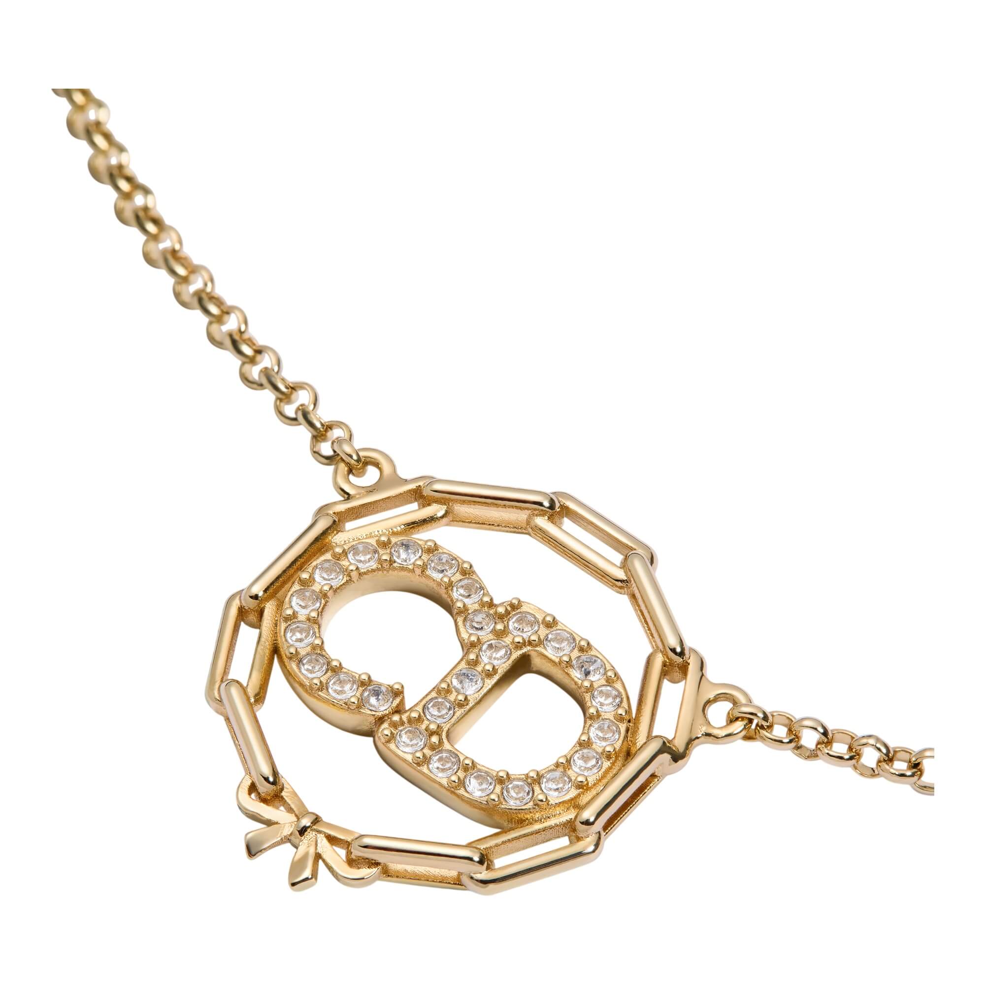 Dior CD Circle Chain Necklace