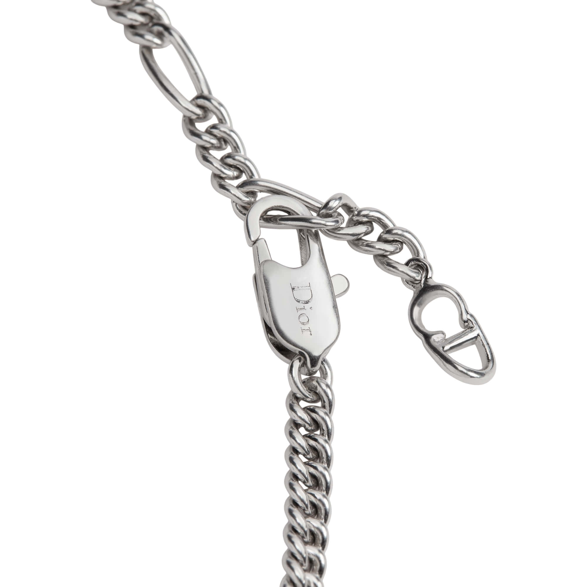 Dior CD Icon Thin Chain Link Bracelet