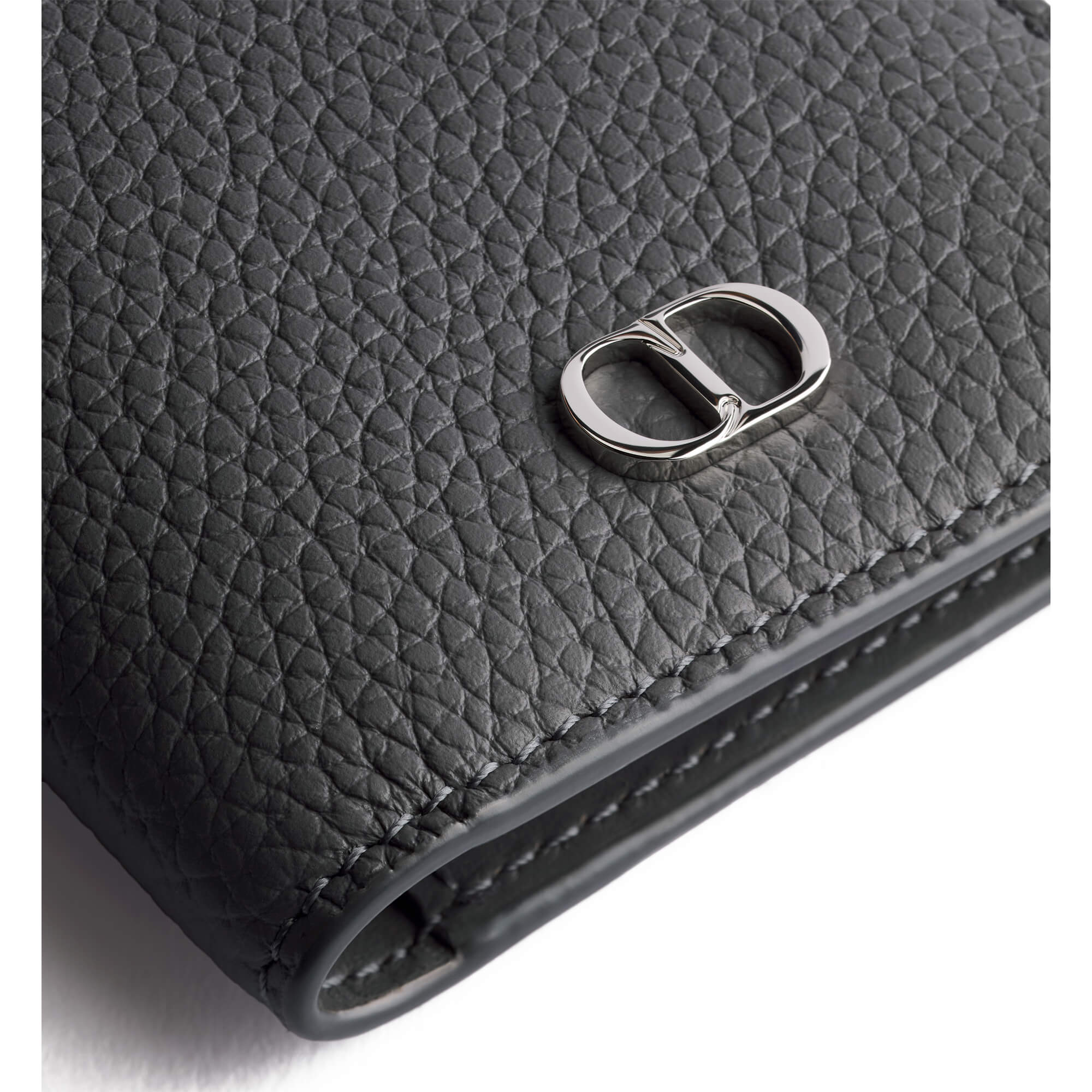 Dior CD Icon Vertical Bifold Card Holder