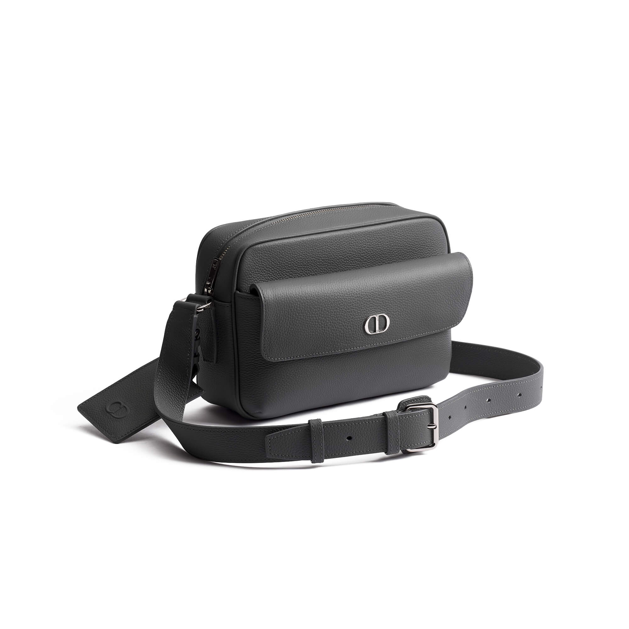 Dior CD Icon Zipped Messenger Bag