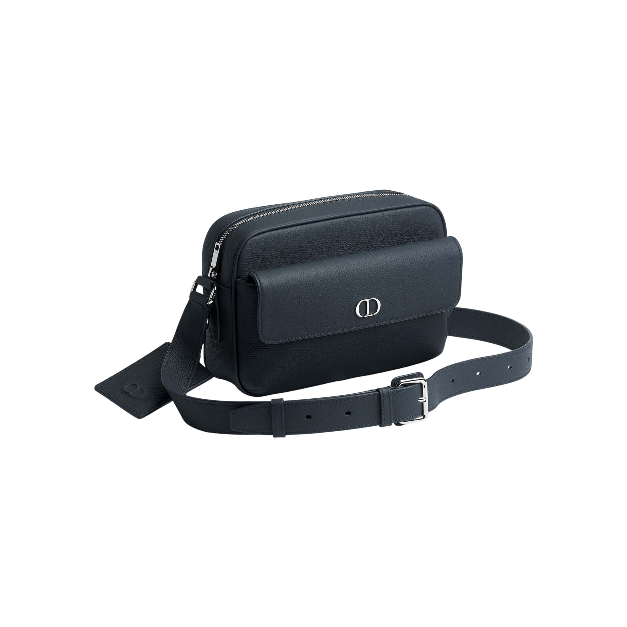 Dior CD Icon Zipped Messenger Bag