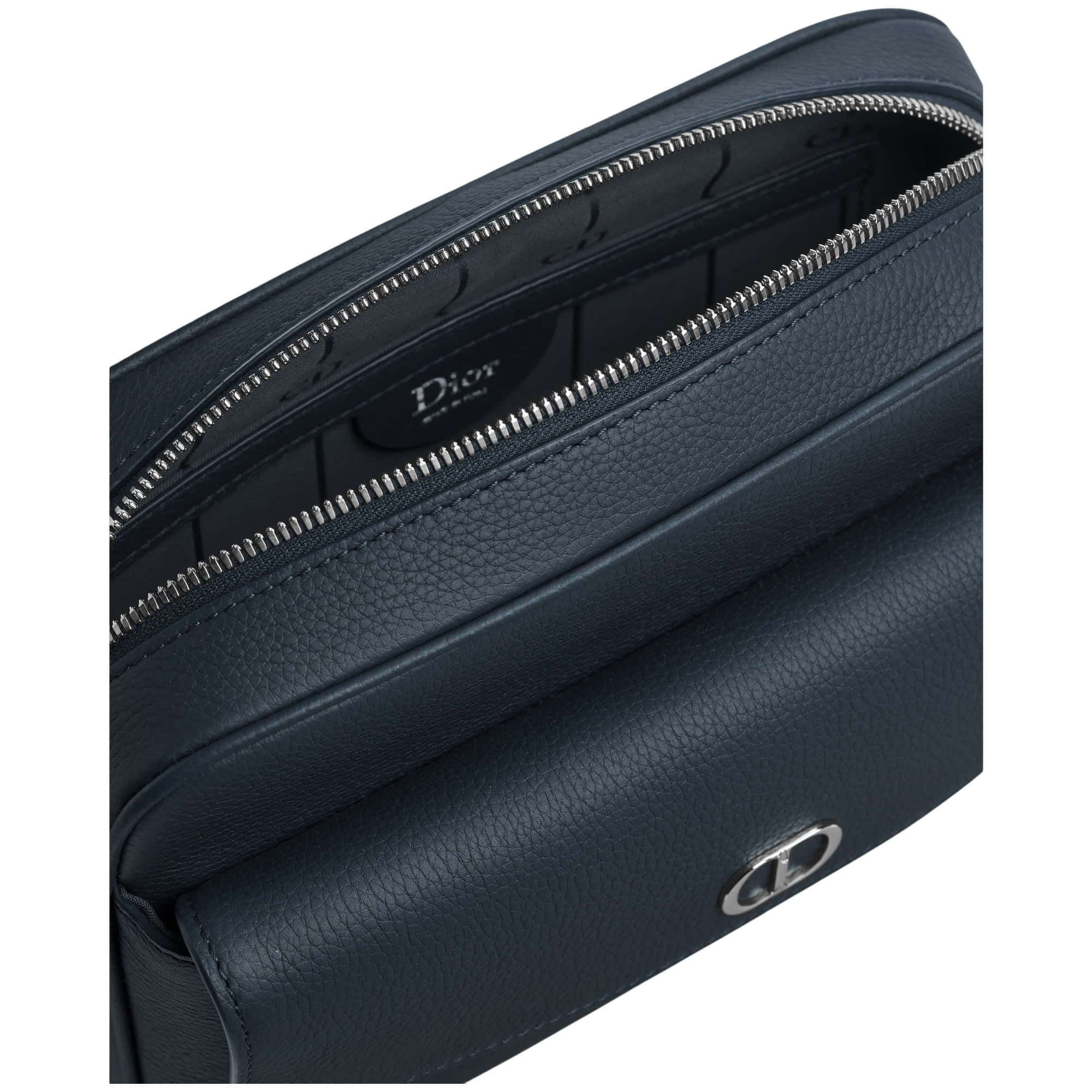 Dior CD Icon Zipped Messenger Bag
