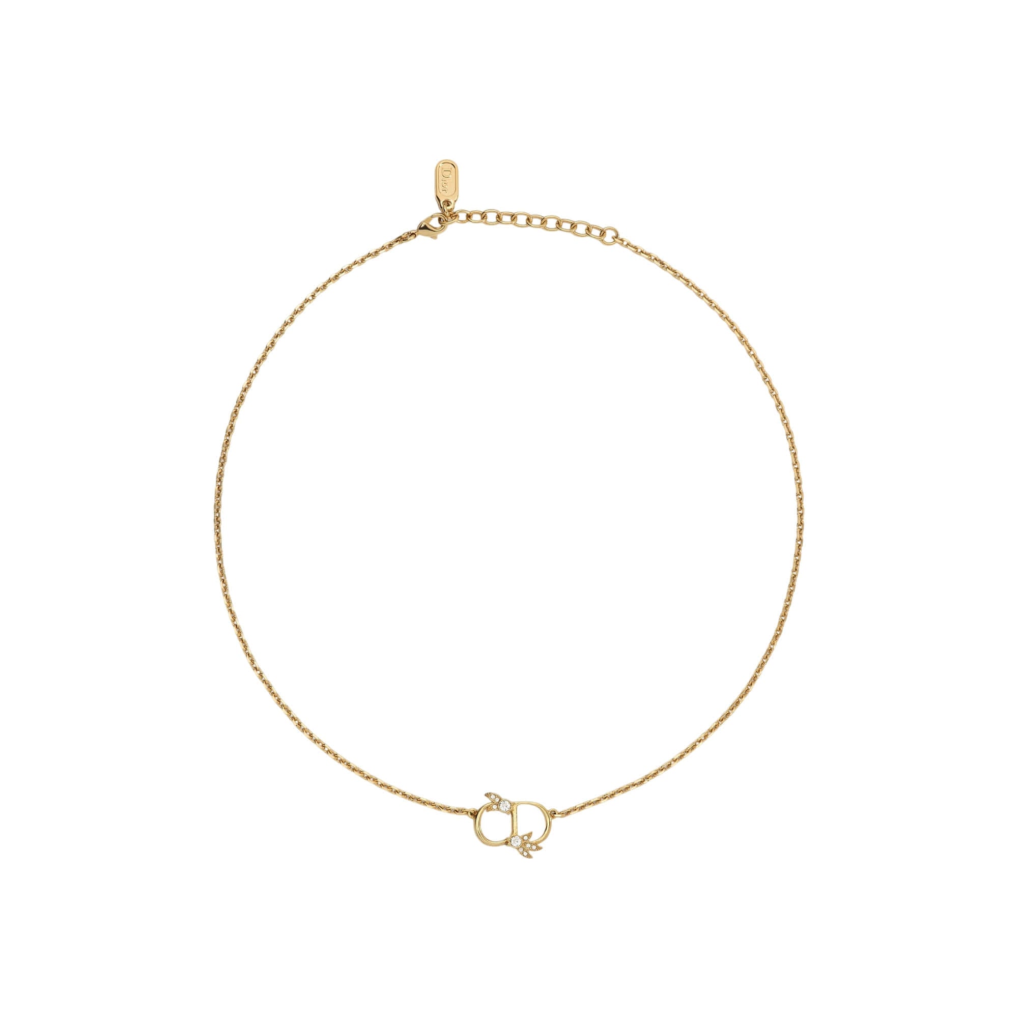 Dior CD Mini Lily Necklace