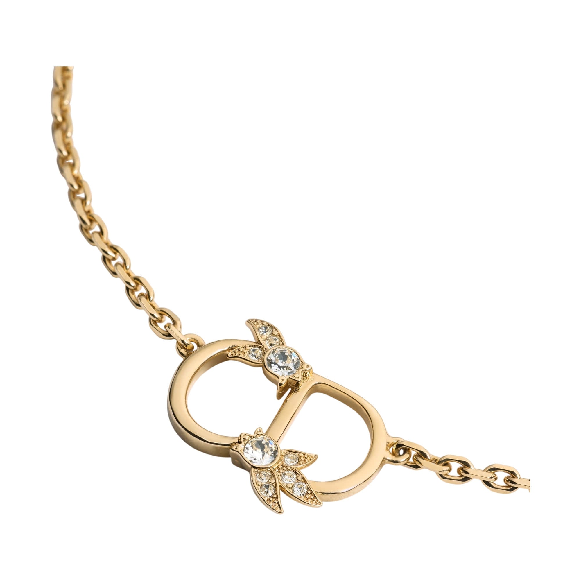 Dior CD Mini Lily Necklace