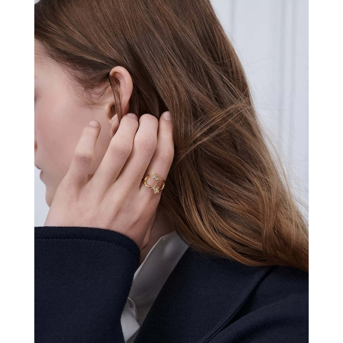 Dior CD Mini Lily Ring