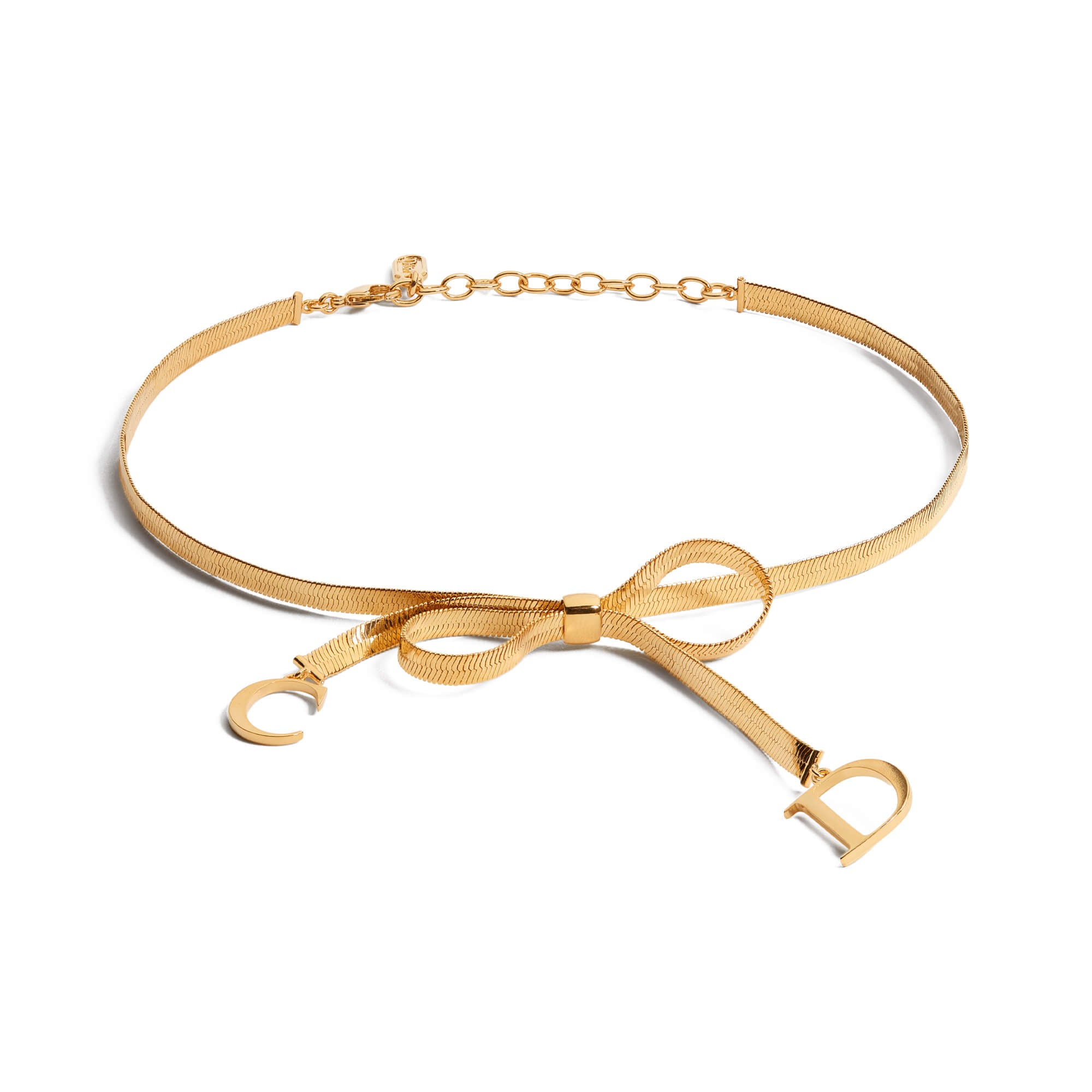 Dior CD Ribbon Choker