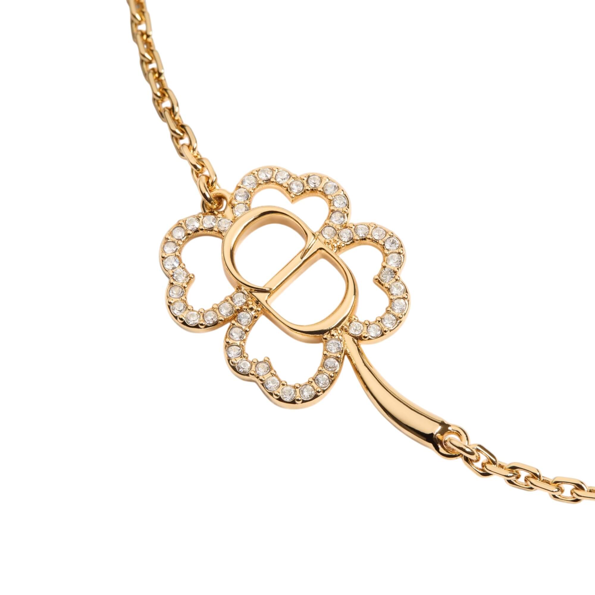 Dior CD Shiny Clover Bracelet