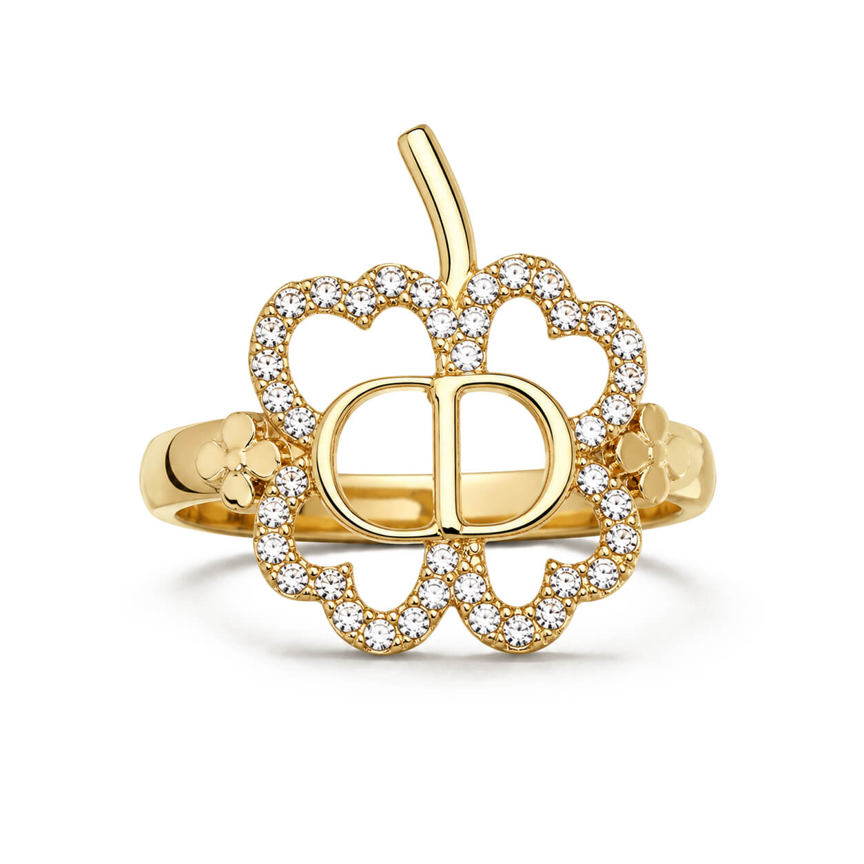 Dior CD Shiny Clover Ring