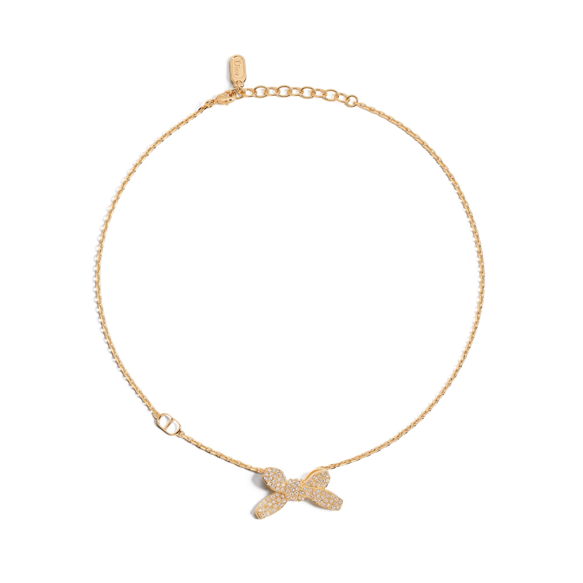 Dior Delicate Bow Necklace