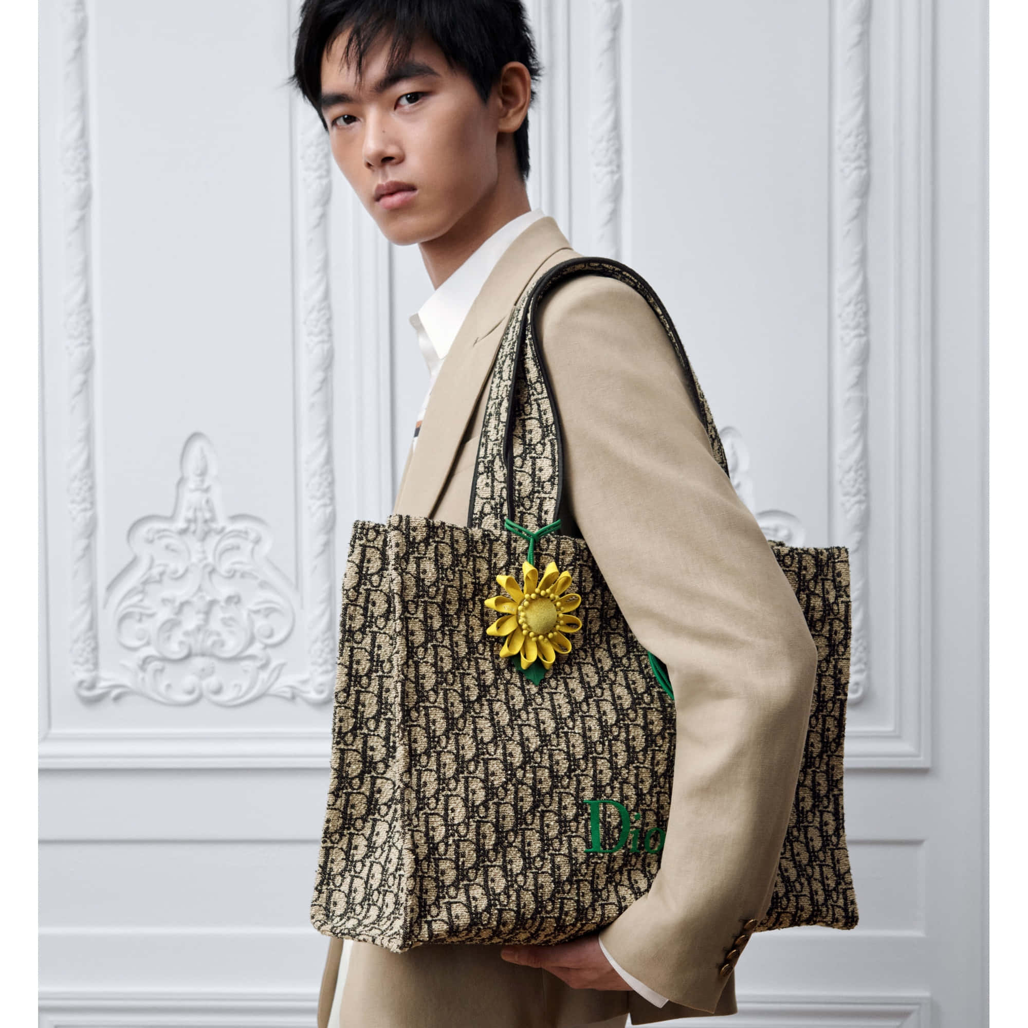 Dior Dioriviera Large Spongy Book Tote