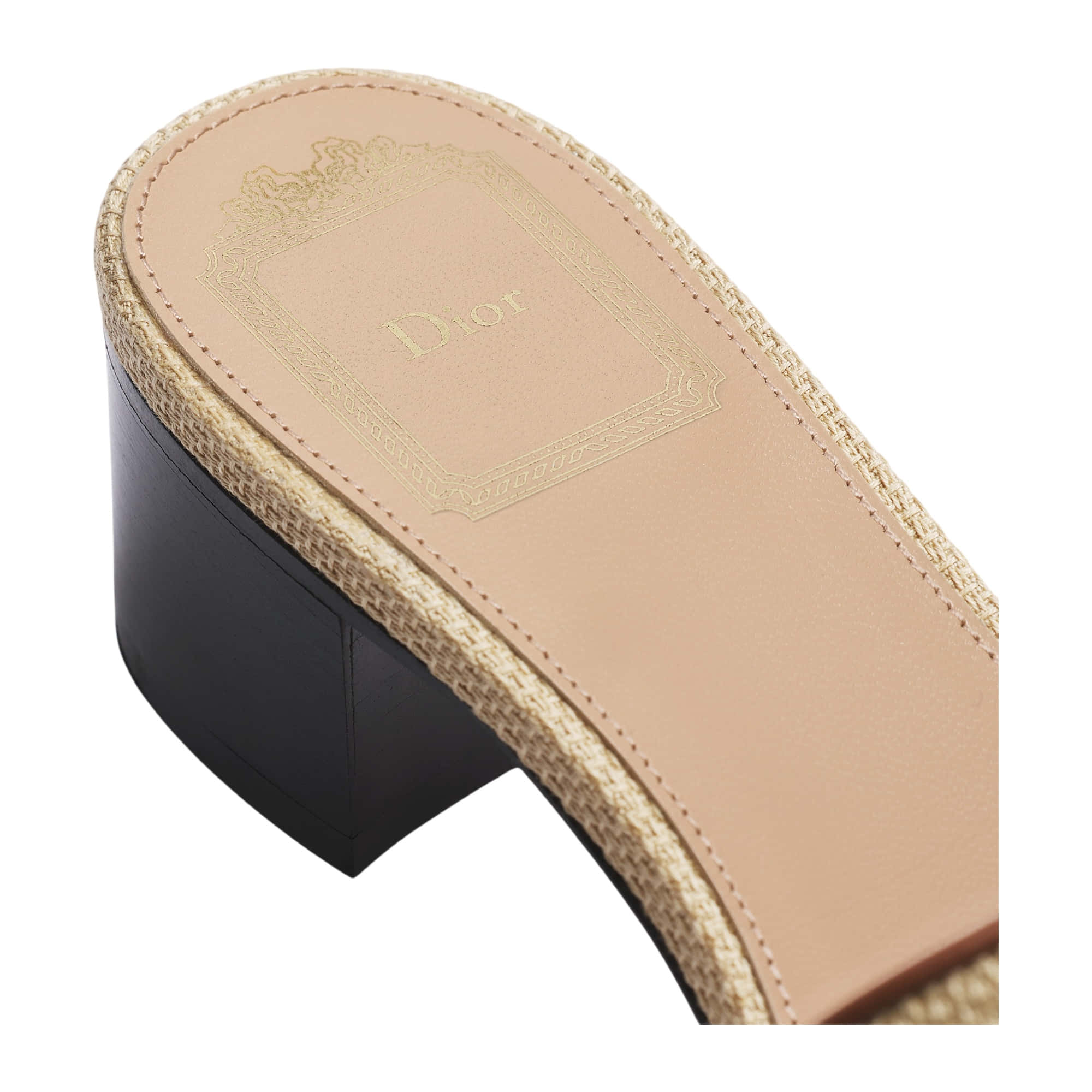 Dior Dioriviera Médaillon Heeled Slide