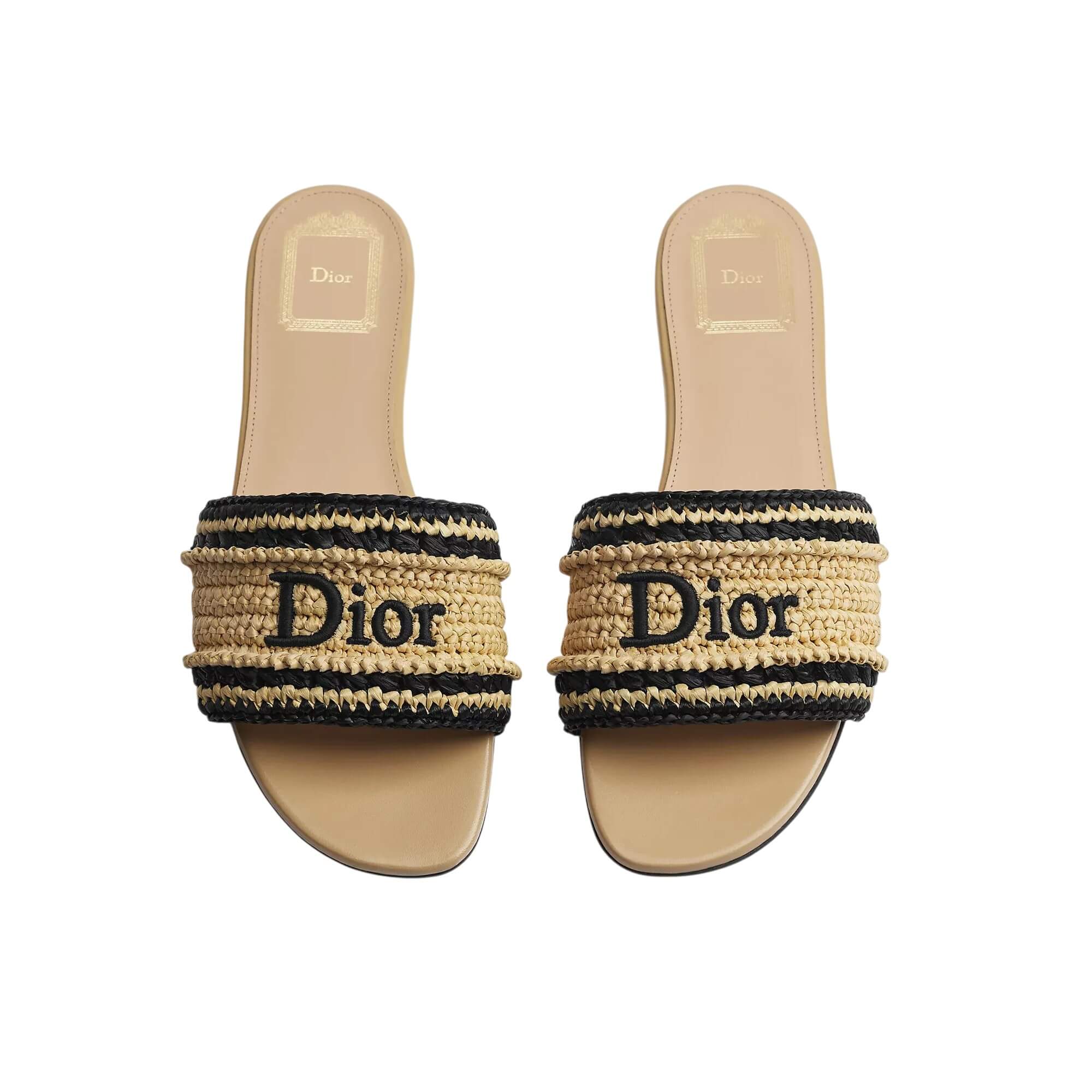Dior Dioriviera Woven Slide