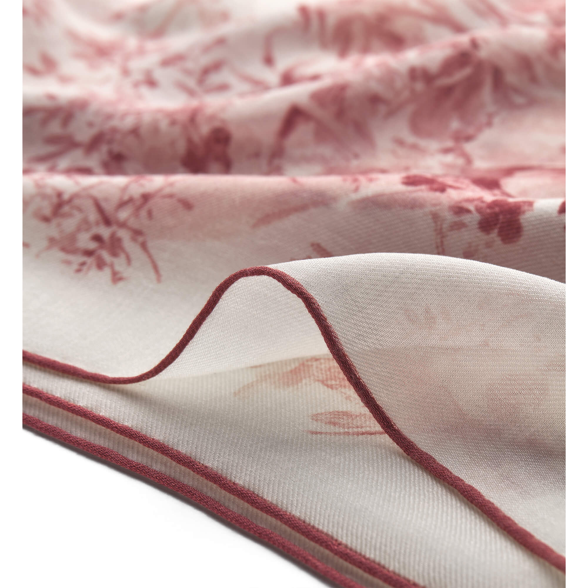 Dior Toile De Jouy Floral Garden Shawl