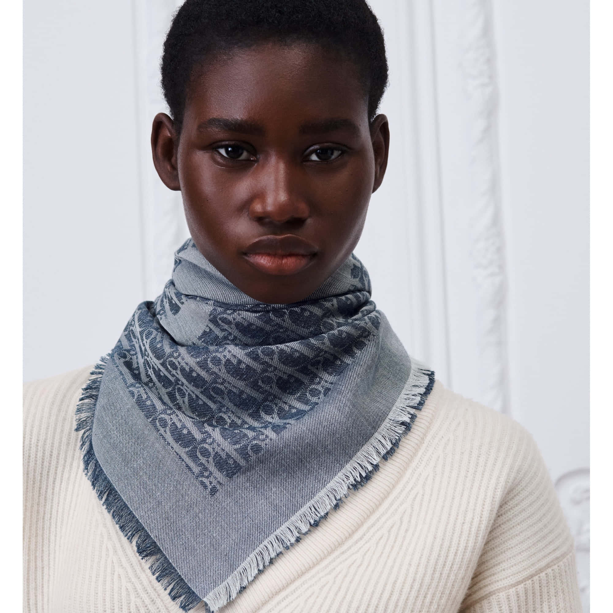 Dior Infini Denim Shawl