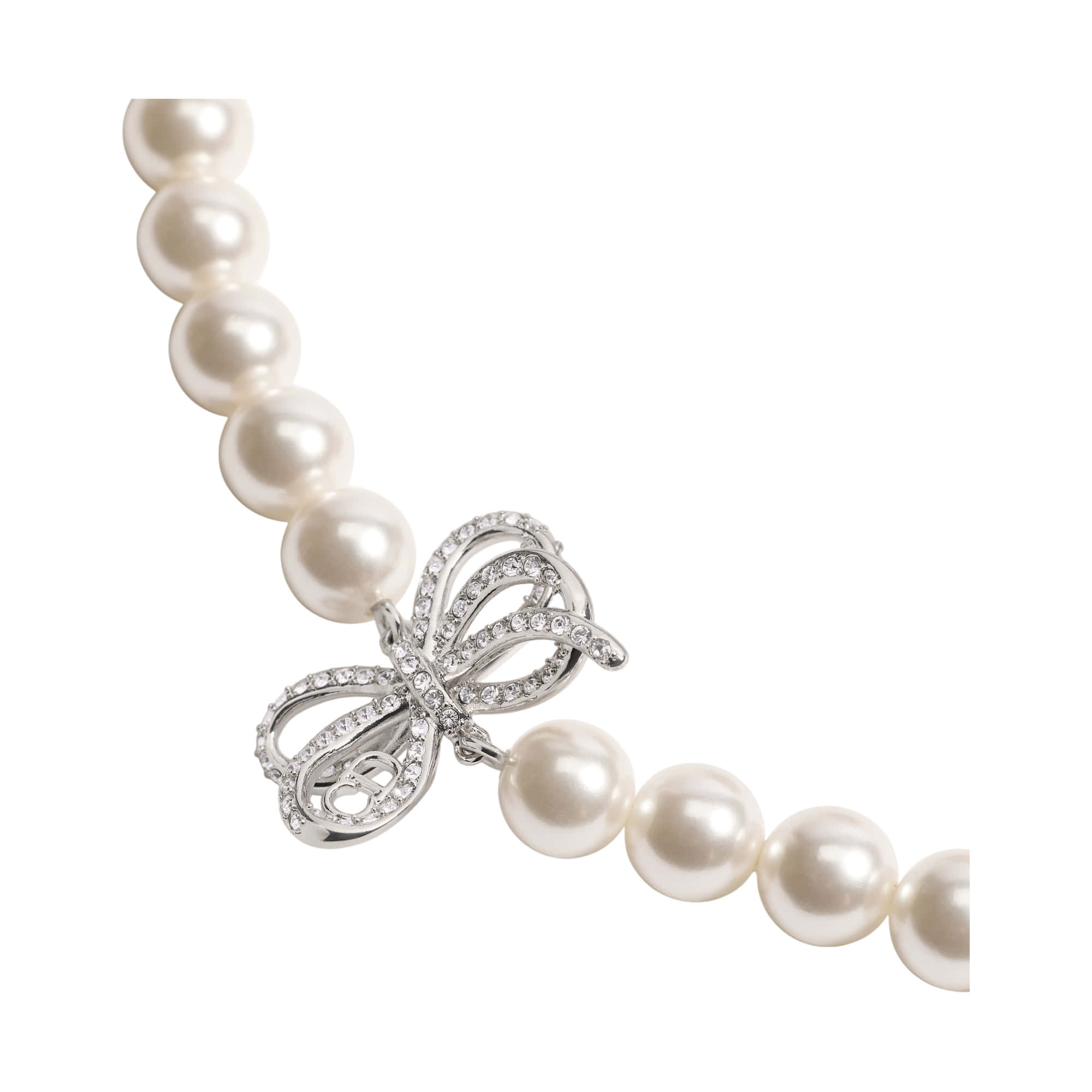 Dior Infinity Bow Necklace